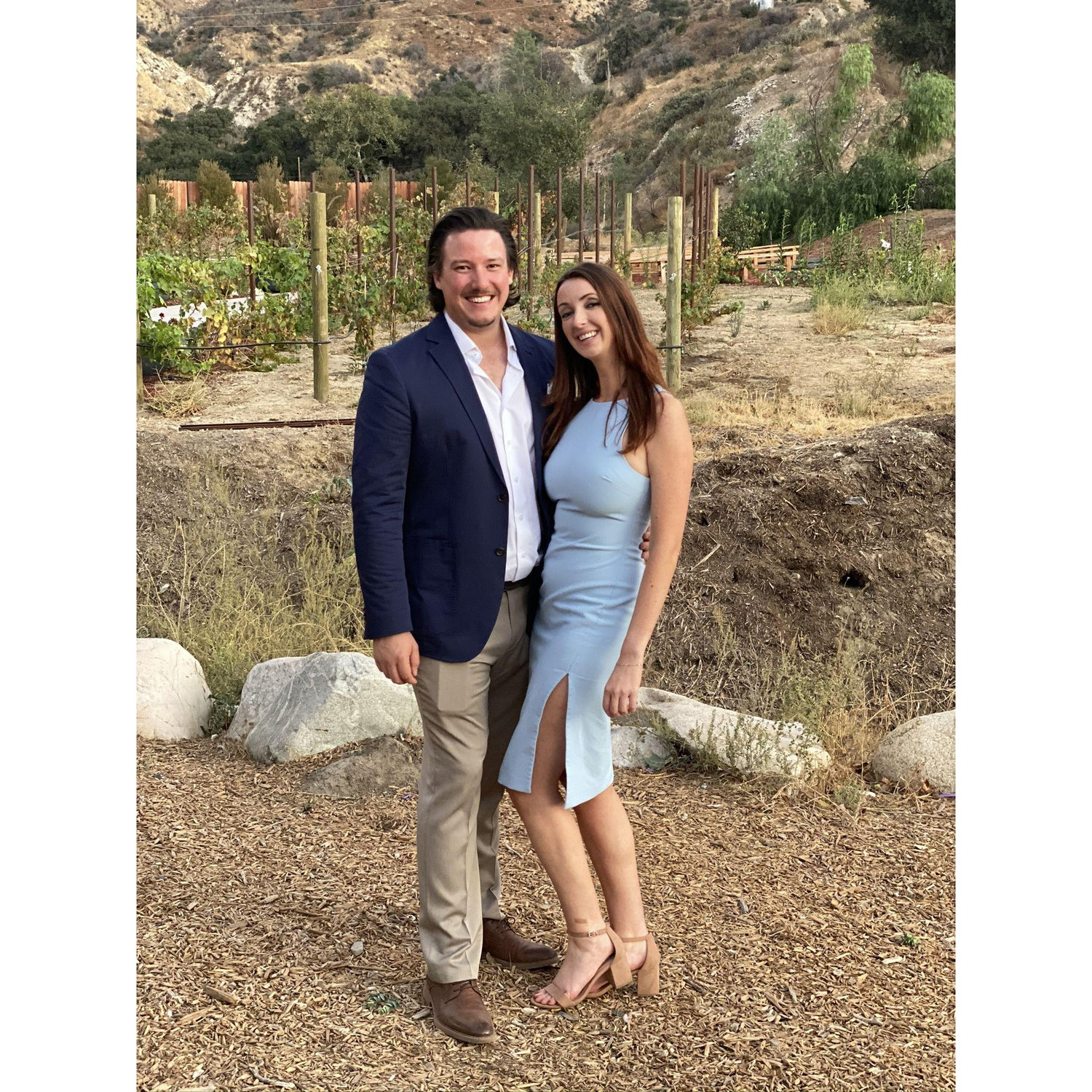 Posing at Reptacular Ranch, from Amanda and Manny’s Wedding.