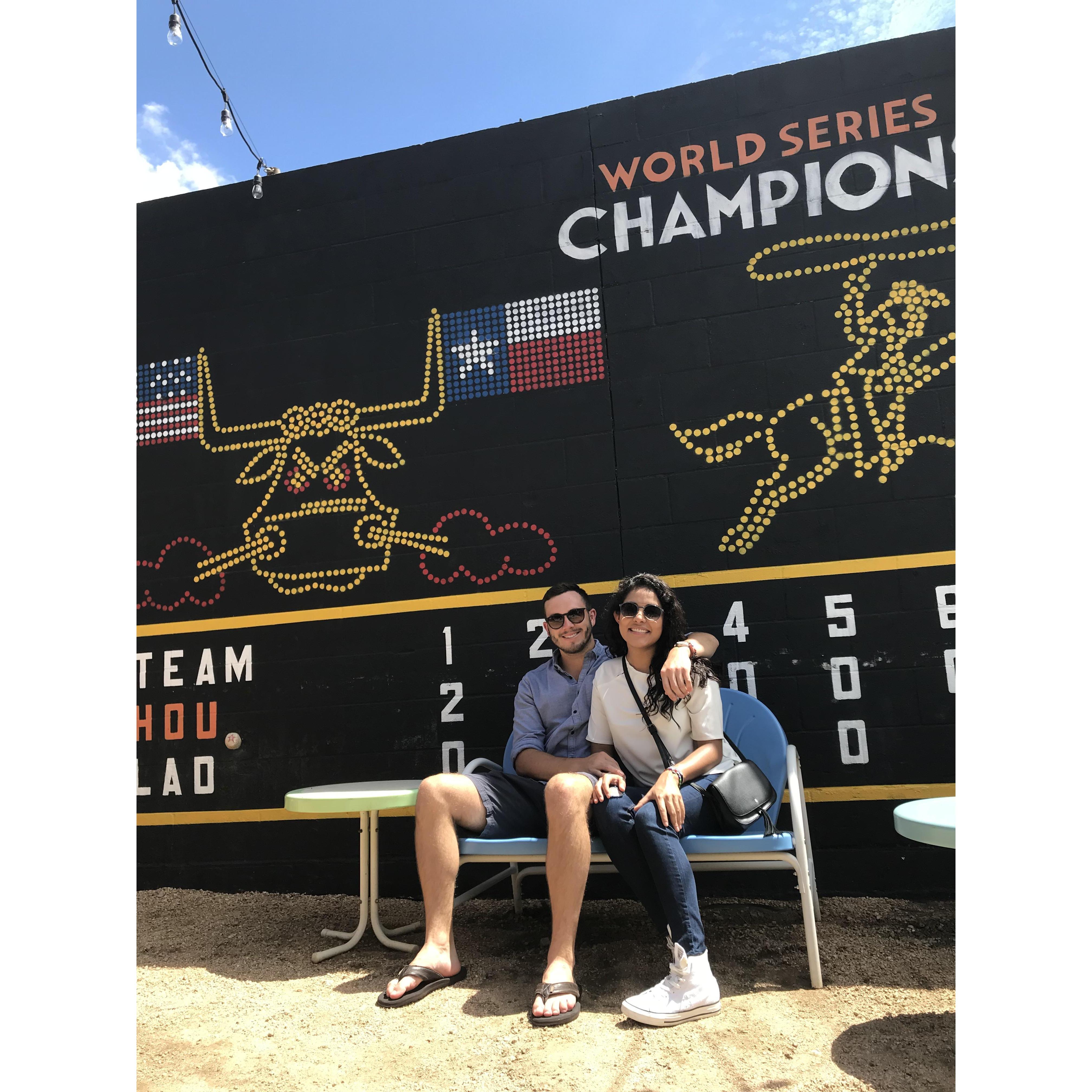 Enjoying Houston with the friends!