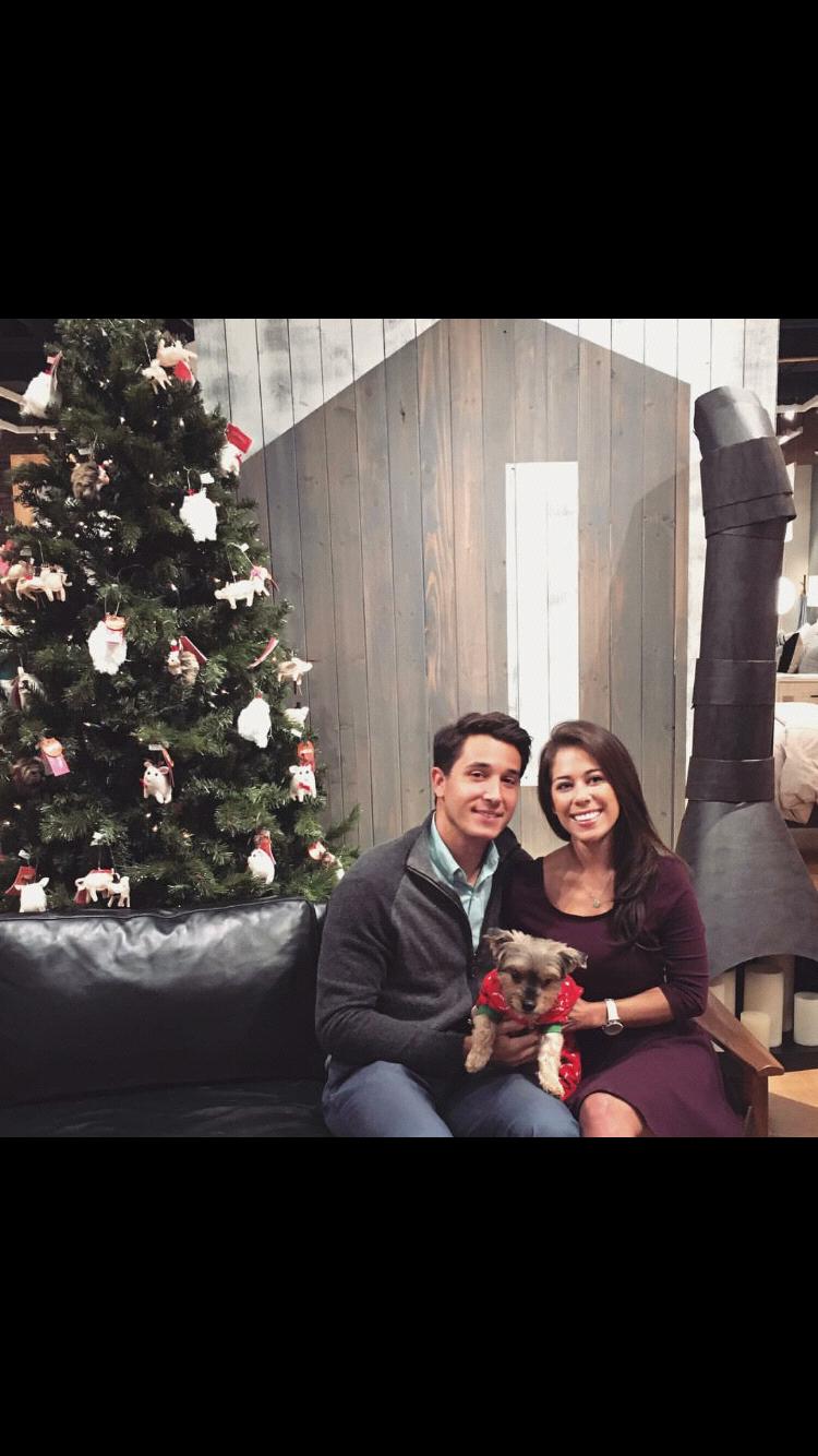 Christmas cuteness with little Lily