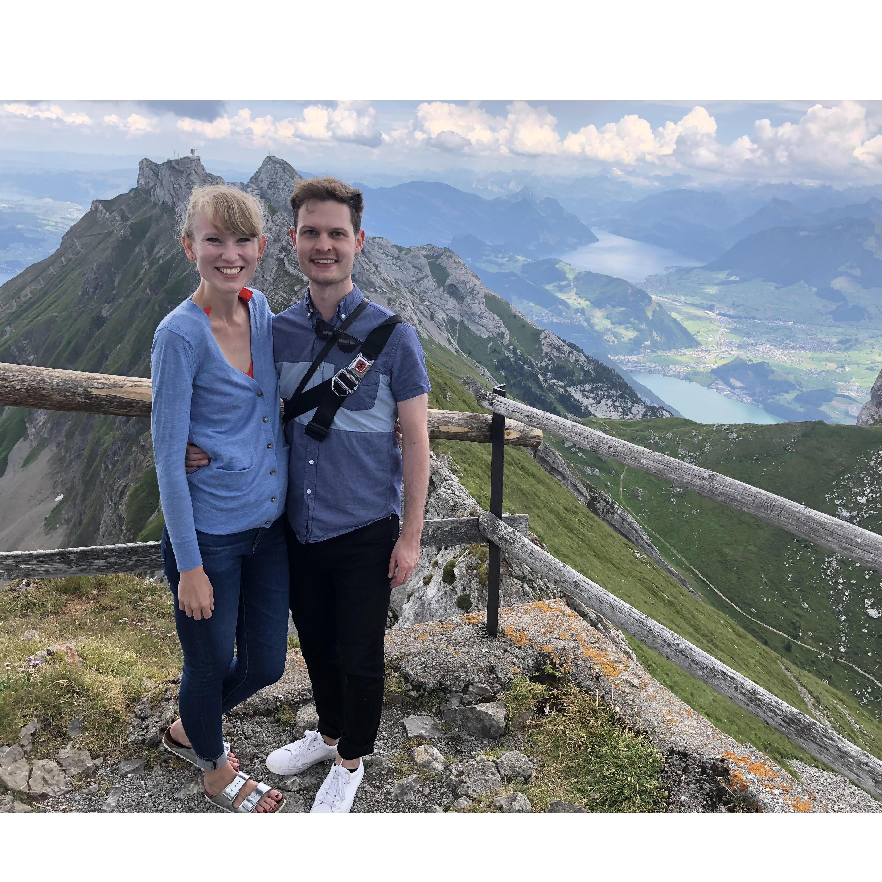 Probably one of our favorite days ever! Top of Mt. Pilatus in Switzerland