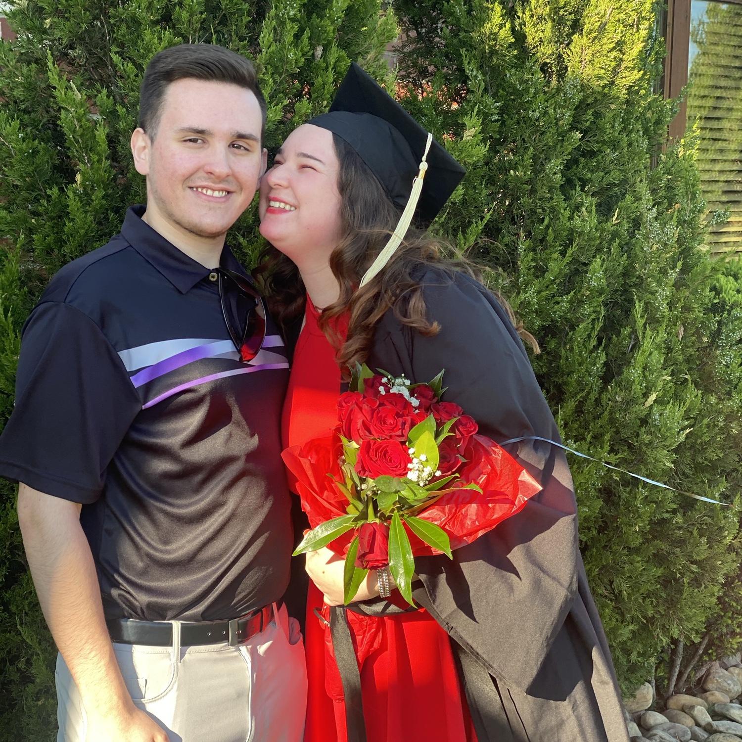 May 2021- Liz’s graduation from UC (go Bearcats!) and the start of Long Distance :(