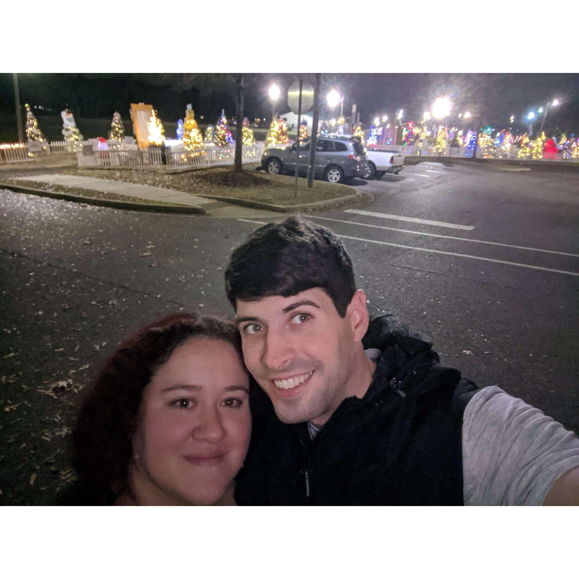 December, Christmas tree walk @ Tuscaloosa - Diciembre en Tuscaloosa