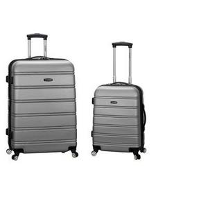Rockland Melbourne 2pc ABS Spinner Luggage Set