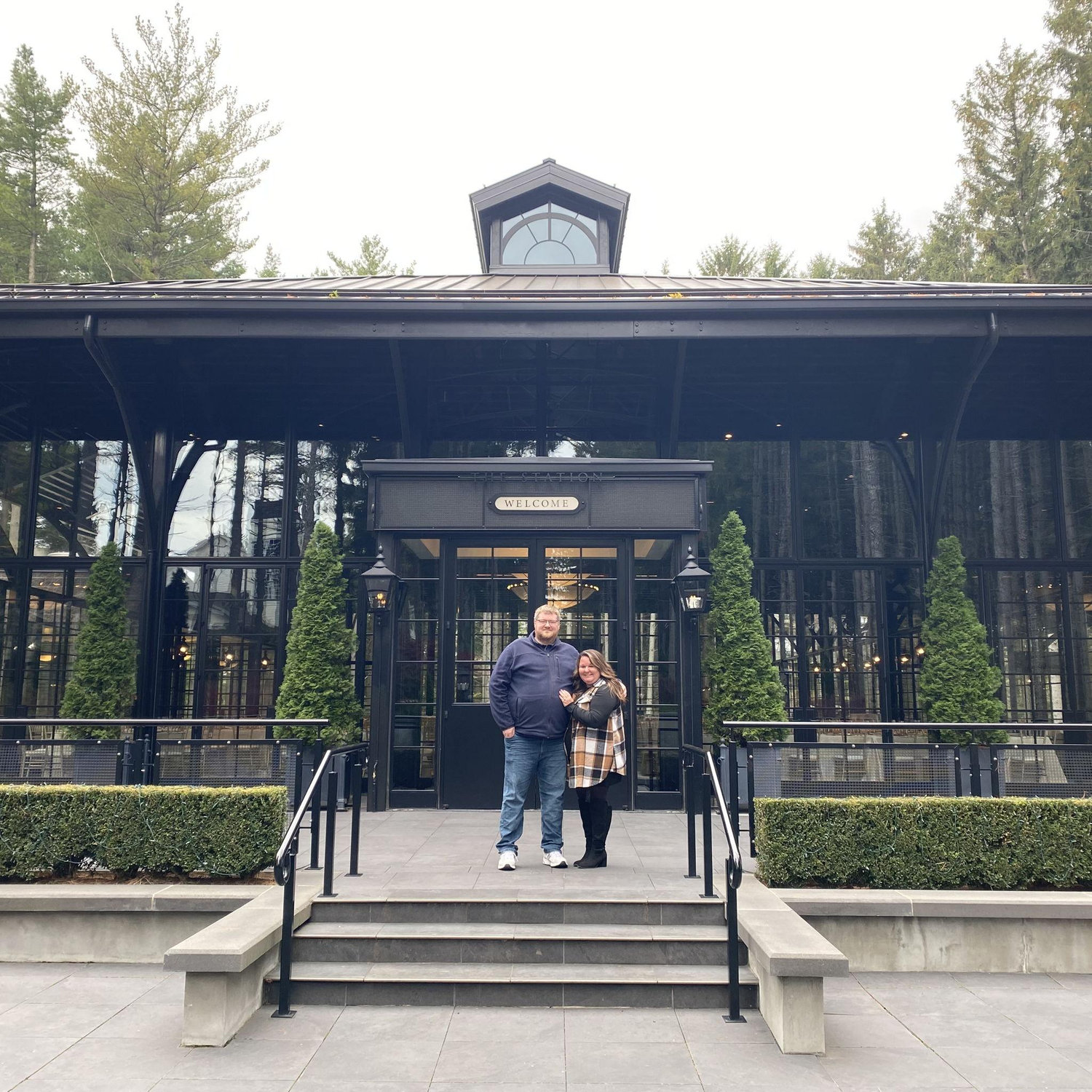 The first time we saw our wedding venue.