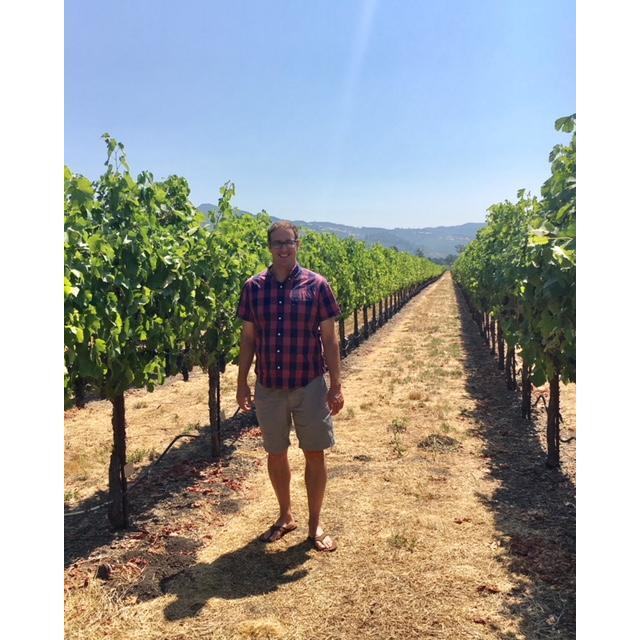 David posing for a photo Taryn made him take... 
Also at St. Francis Winery