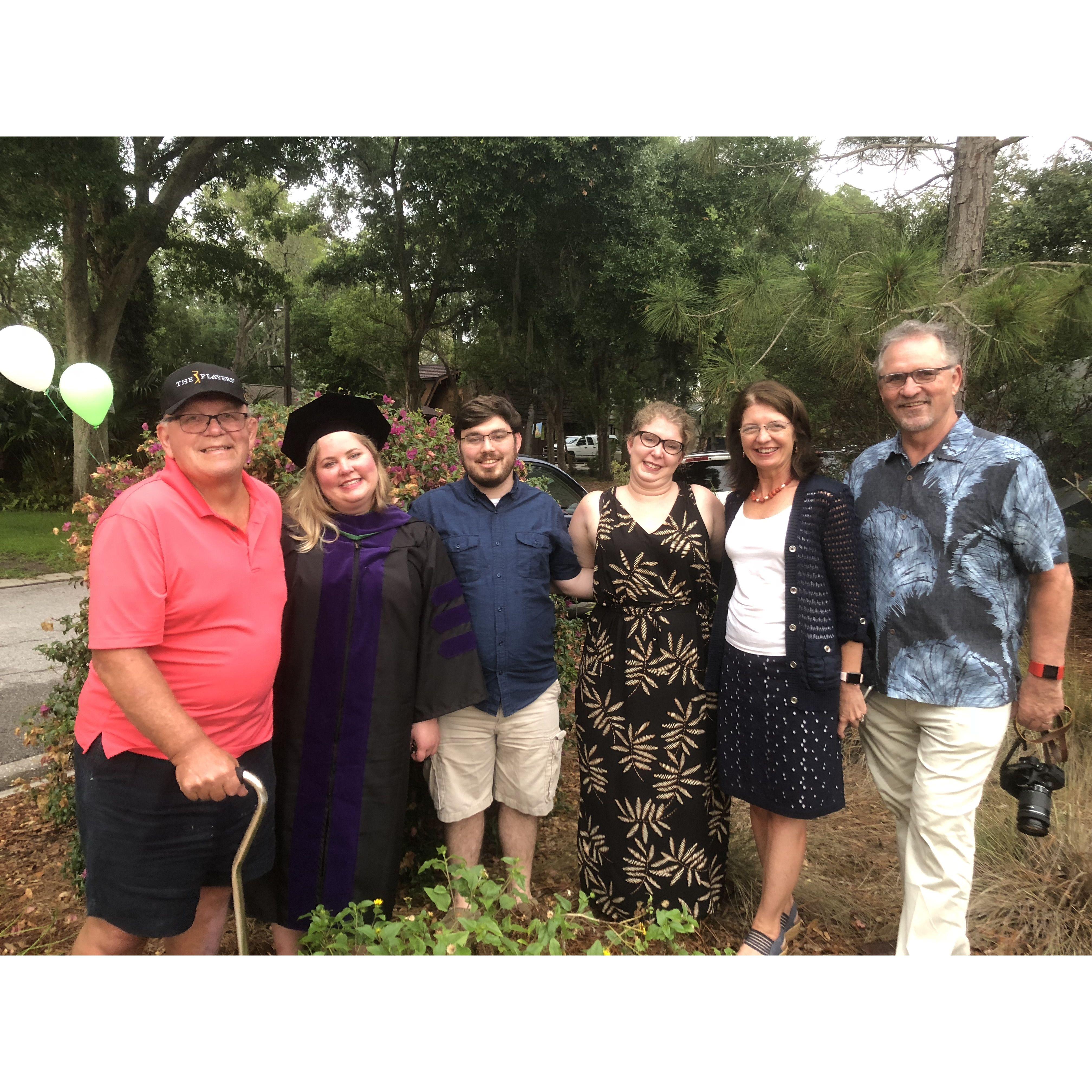 Law school graduation, La Petite Maison (2018)