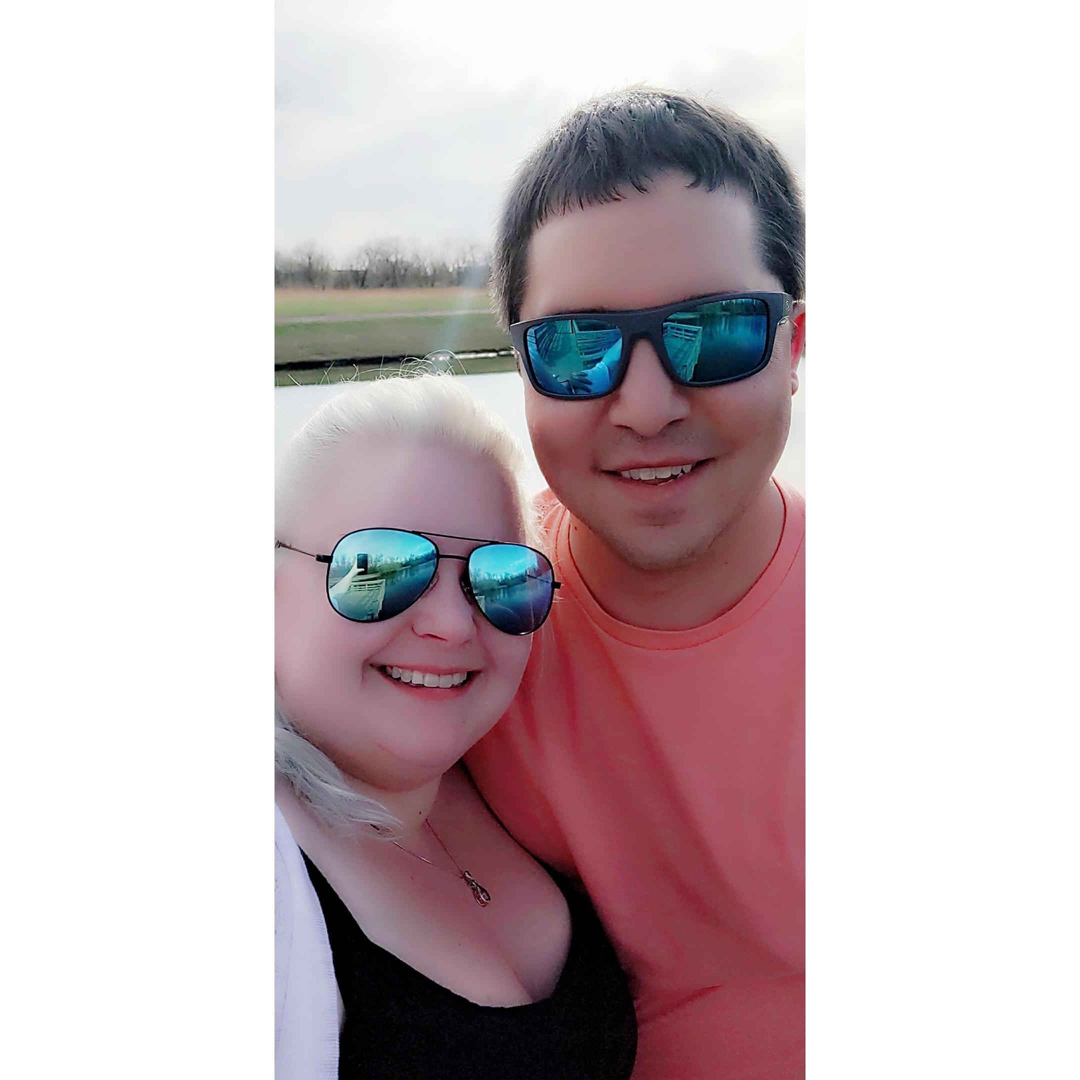 We both love our shades
