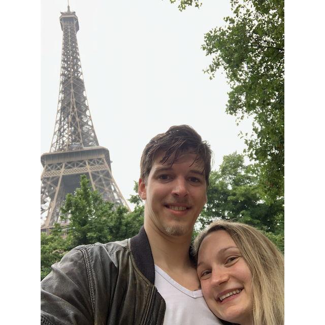 Our first trip to Paris in 2021. It rained the entire day, but we didn't let that stop us.