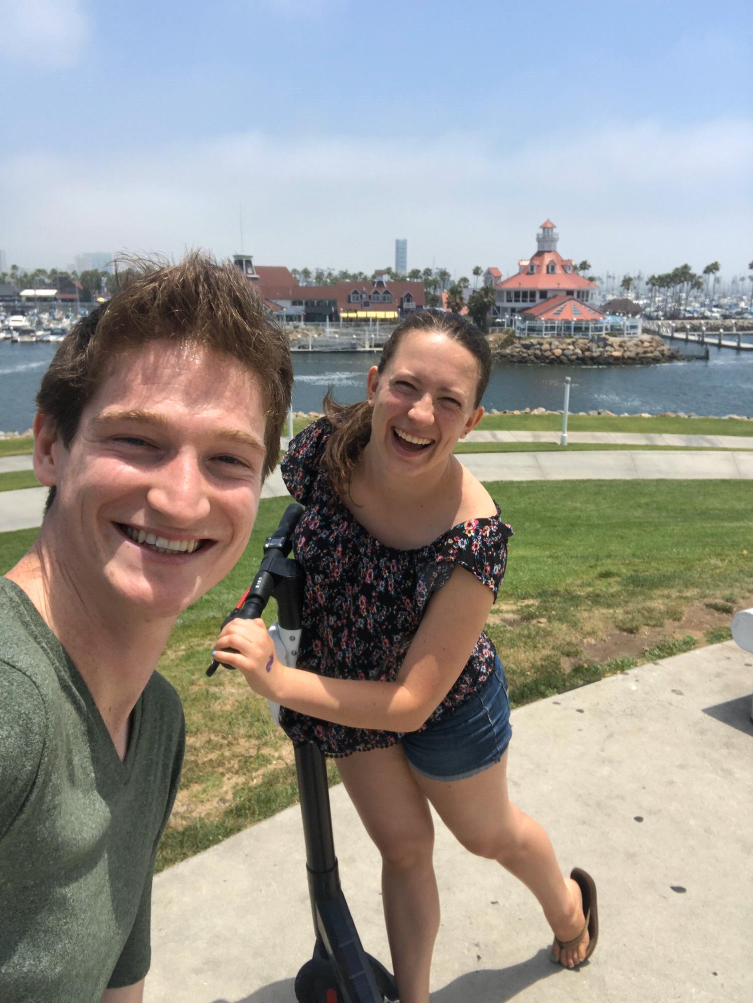 Birthday staycation at the Aquarium of the Pacific