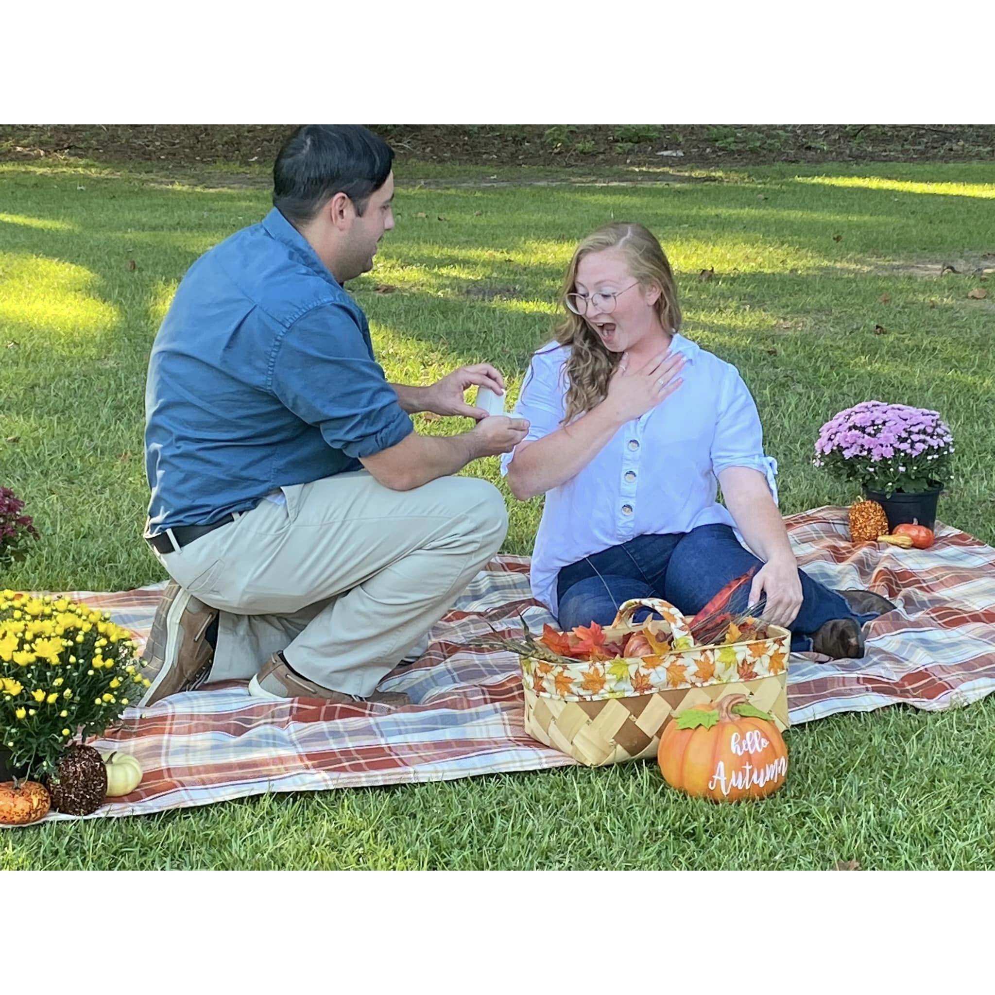 one of our engagement photos!