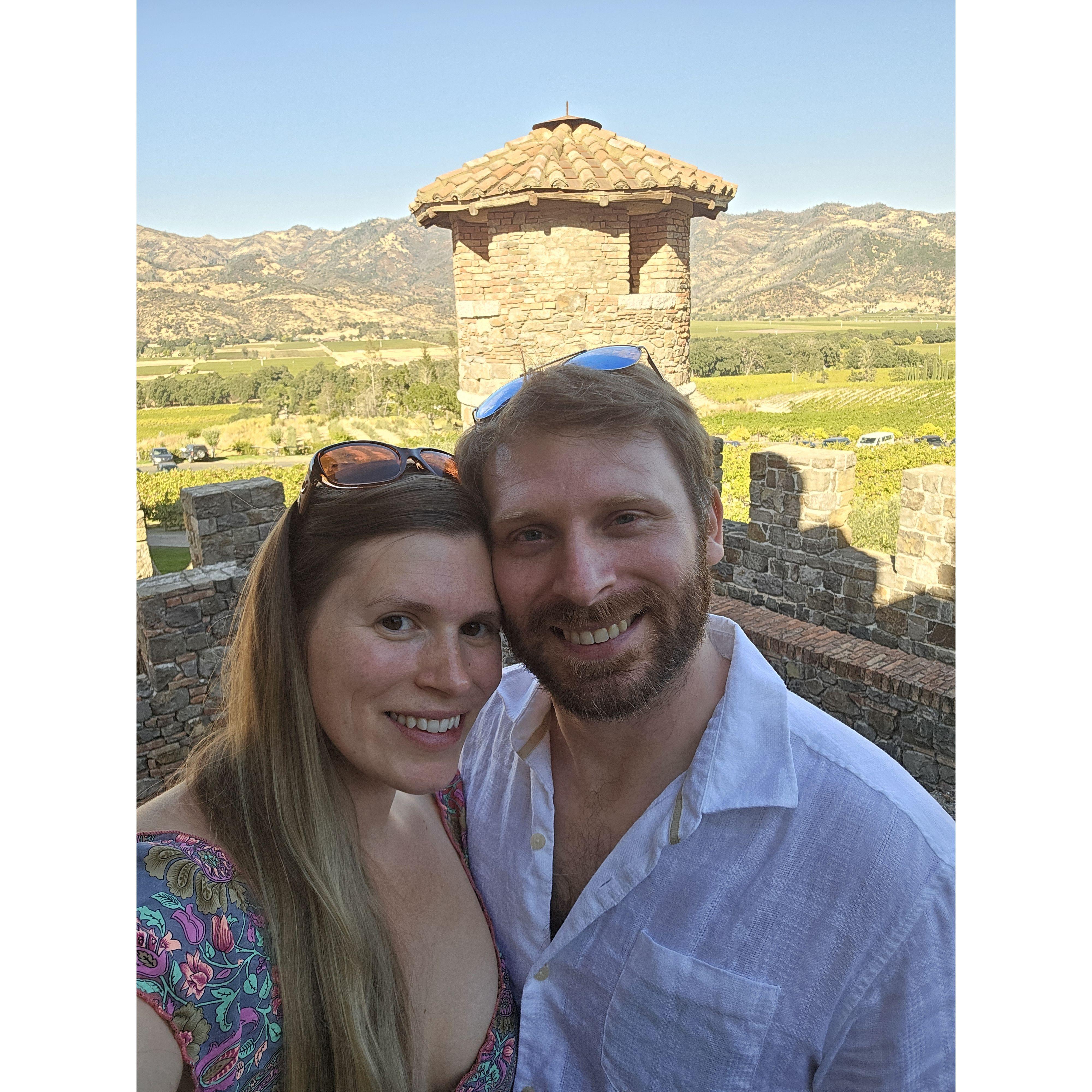 Calistoga, wine tasting!