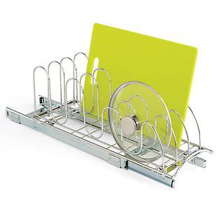 Lynk Chrome Pull-Out Lid Holder