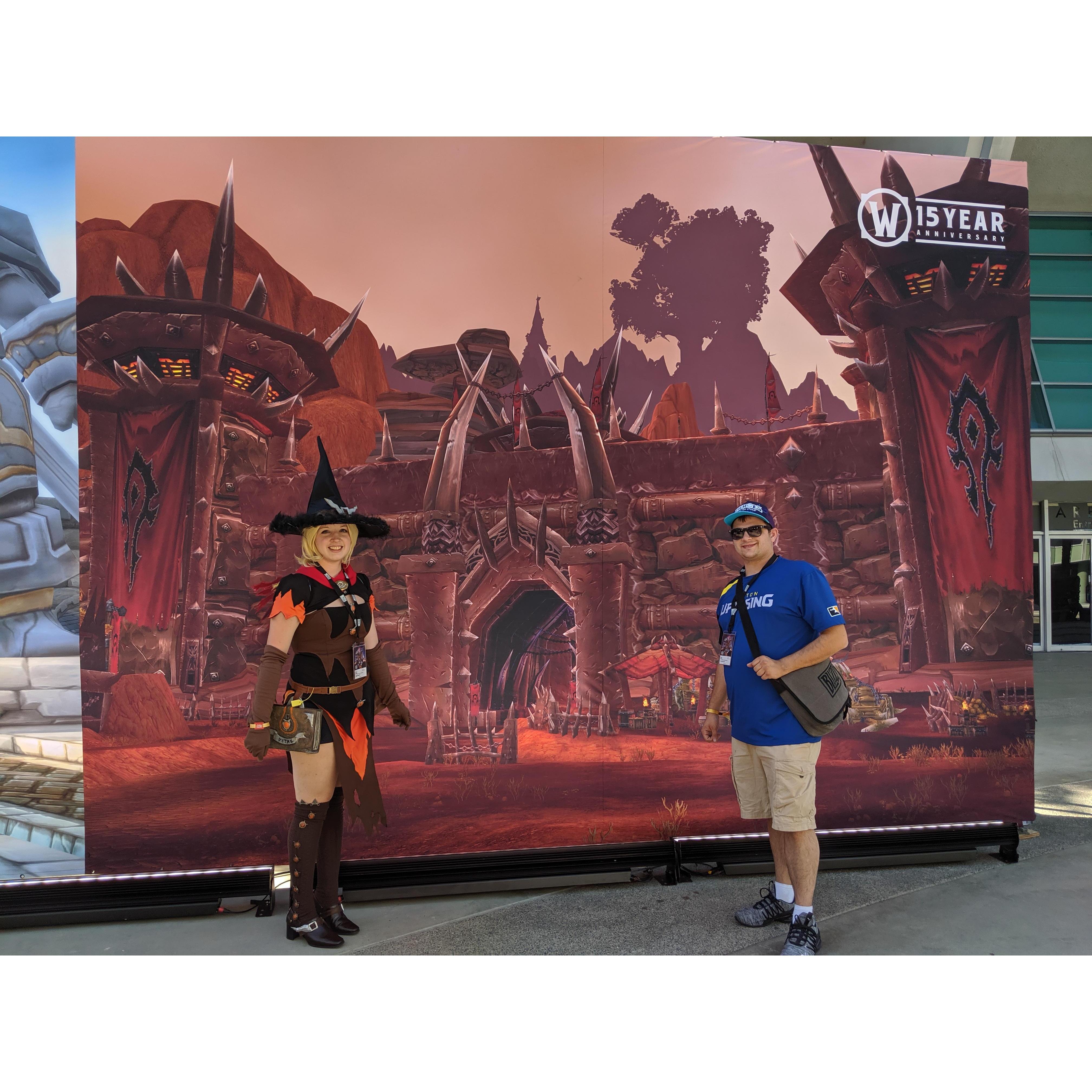 Some of our favorite photos came from a very special trip to BlizzCon in Anaheim, CA in the fall of 2019.