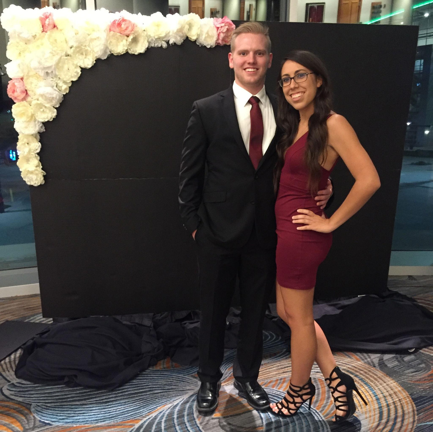 The first "Red Dress Gala" we spent together as a couple in September 2016. The RDG in 2015 may or may not have been one of the times Malia tried setting Grant up on a date with one of her friends...