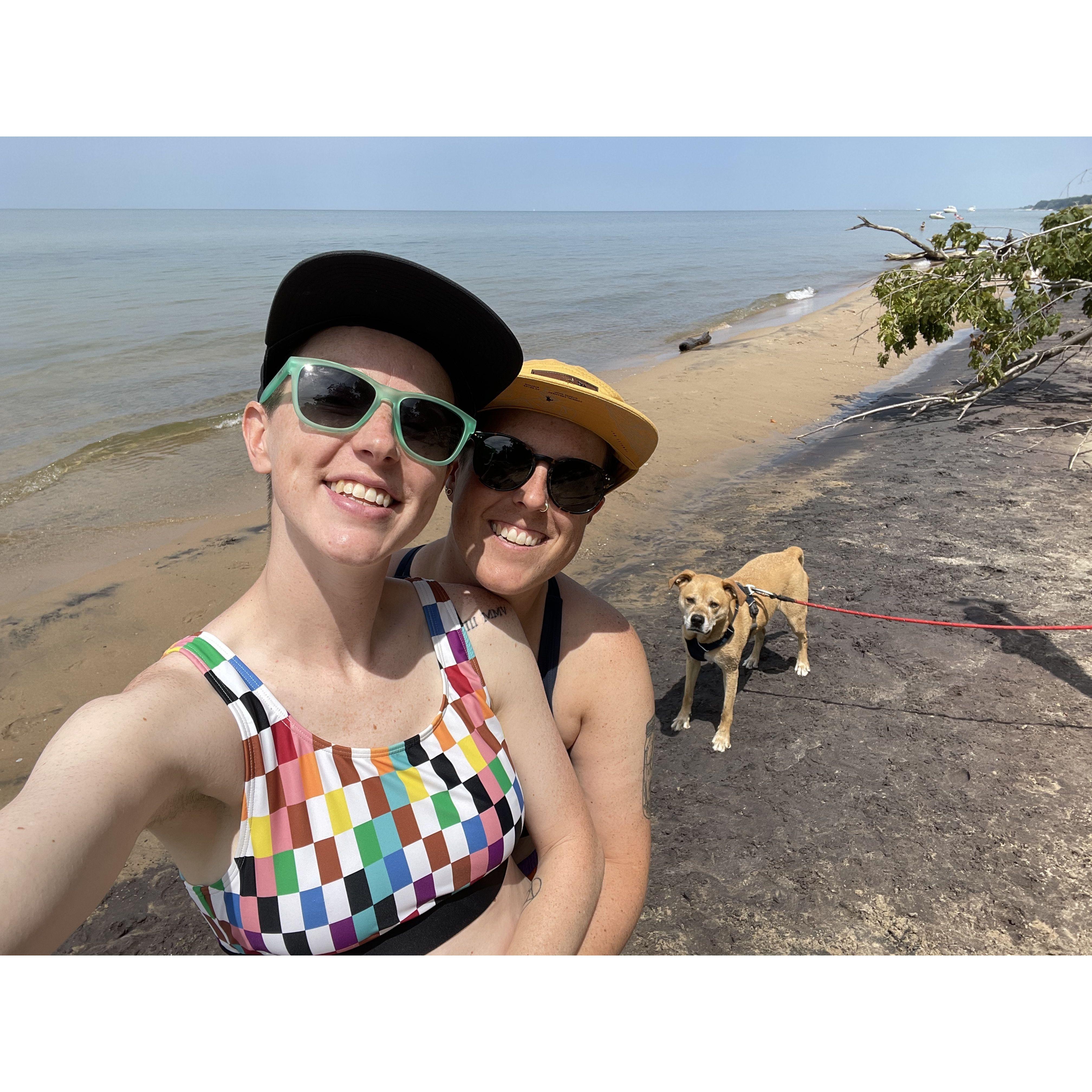 The day before Nina proposed to Becca!