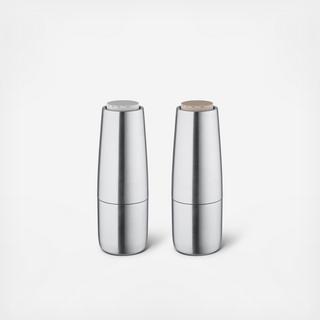 Salpi Stainless Steel Salt and Pepper Mill Set