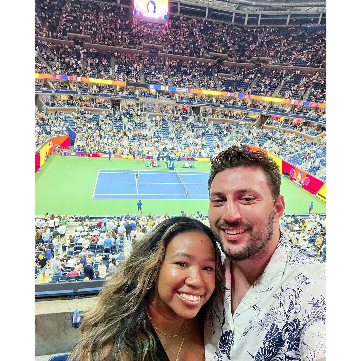 @ The US Open in Flushing Meadows Corona Park
