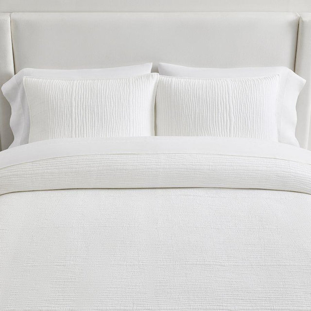 Coastal Washed Quilt, White, King/Cal. King