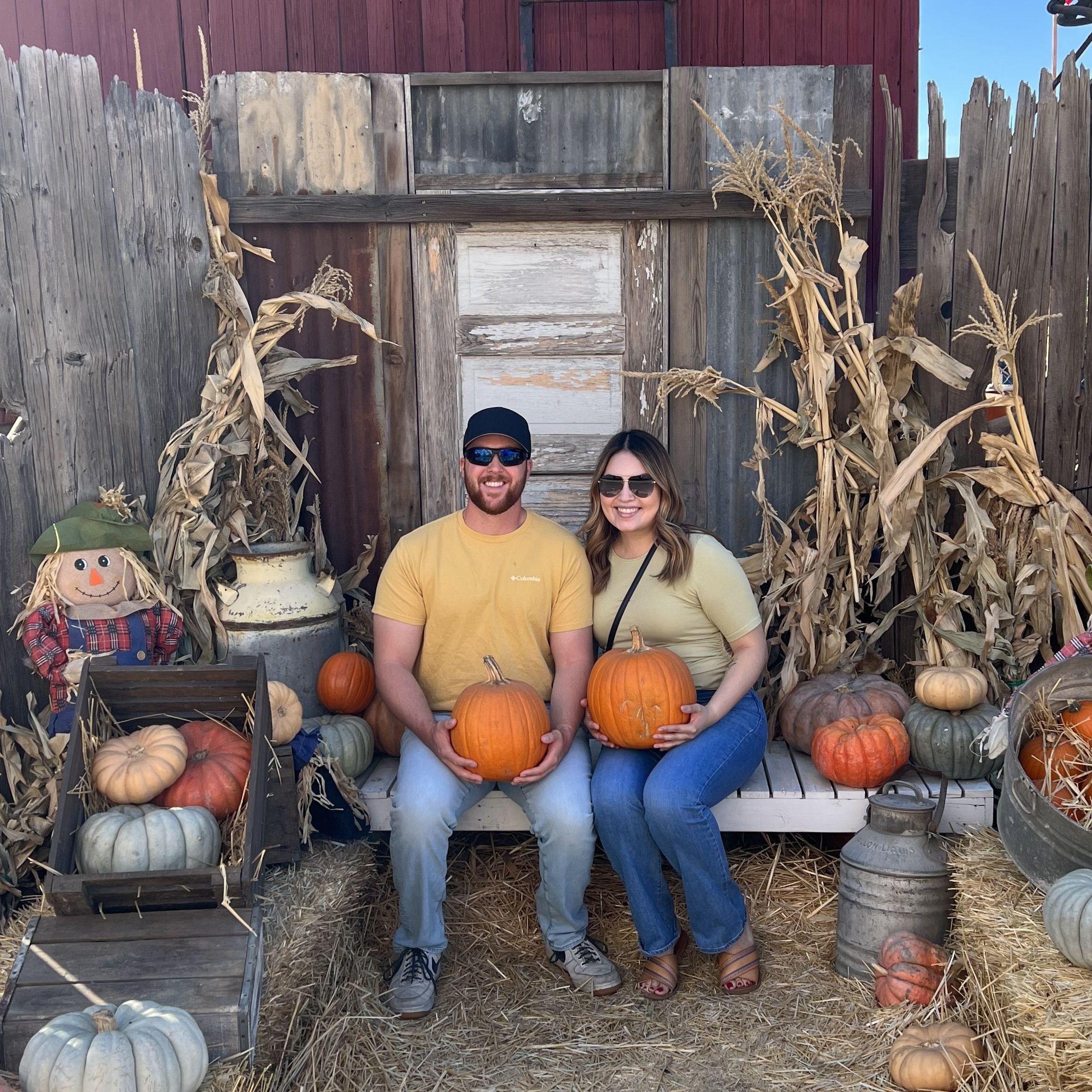 10.14.2023- It's not Fall without a cute pumpkin patch date