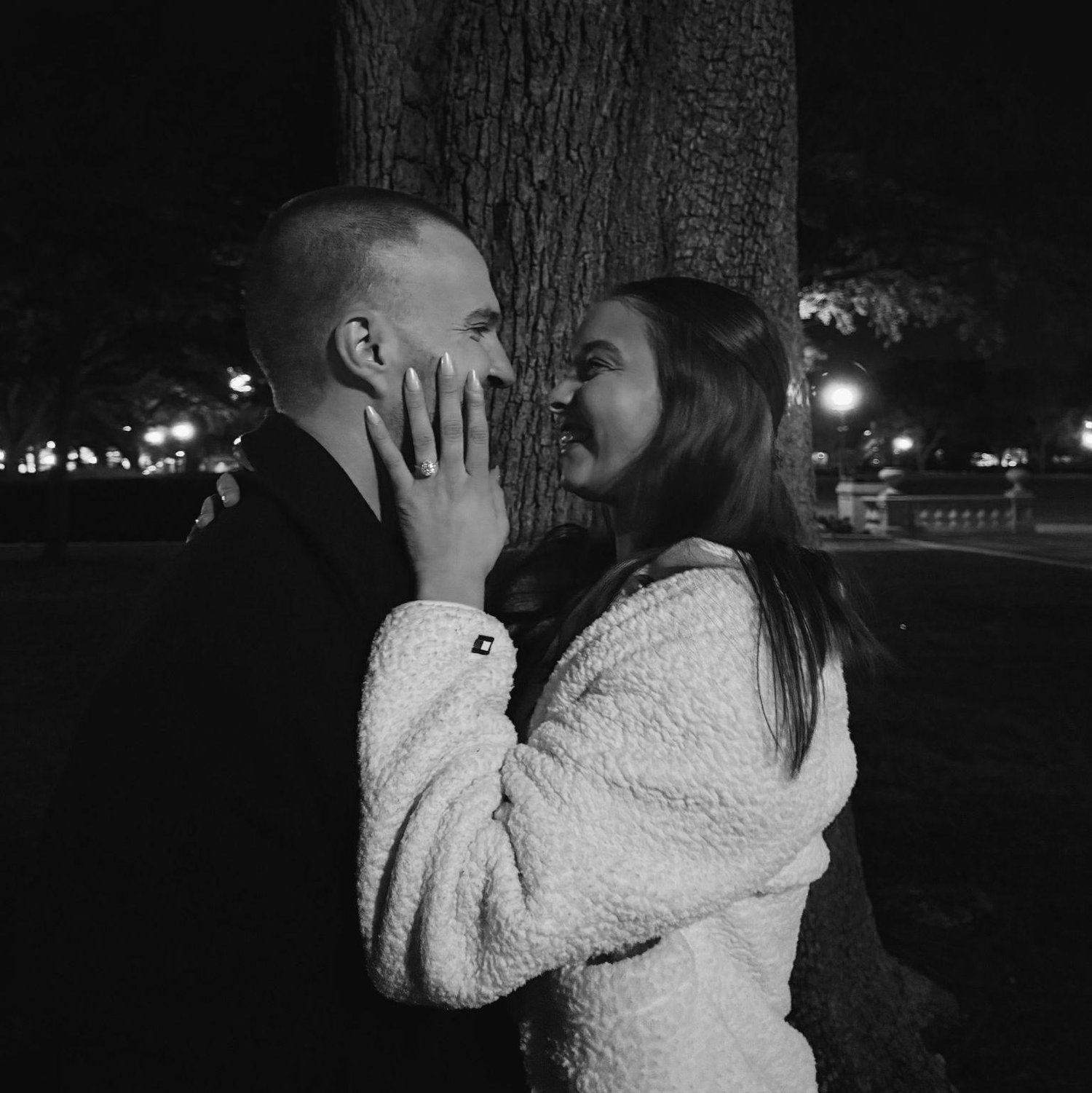 an unforgettable night, right after we got engaged <3