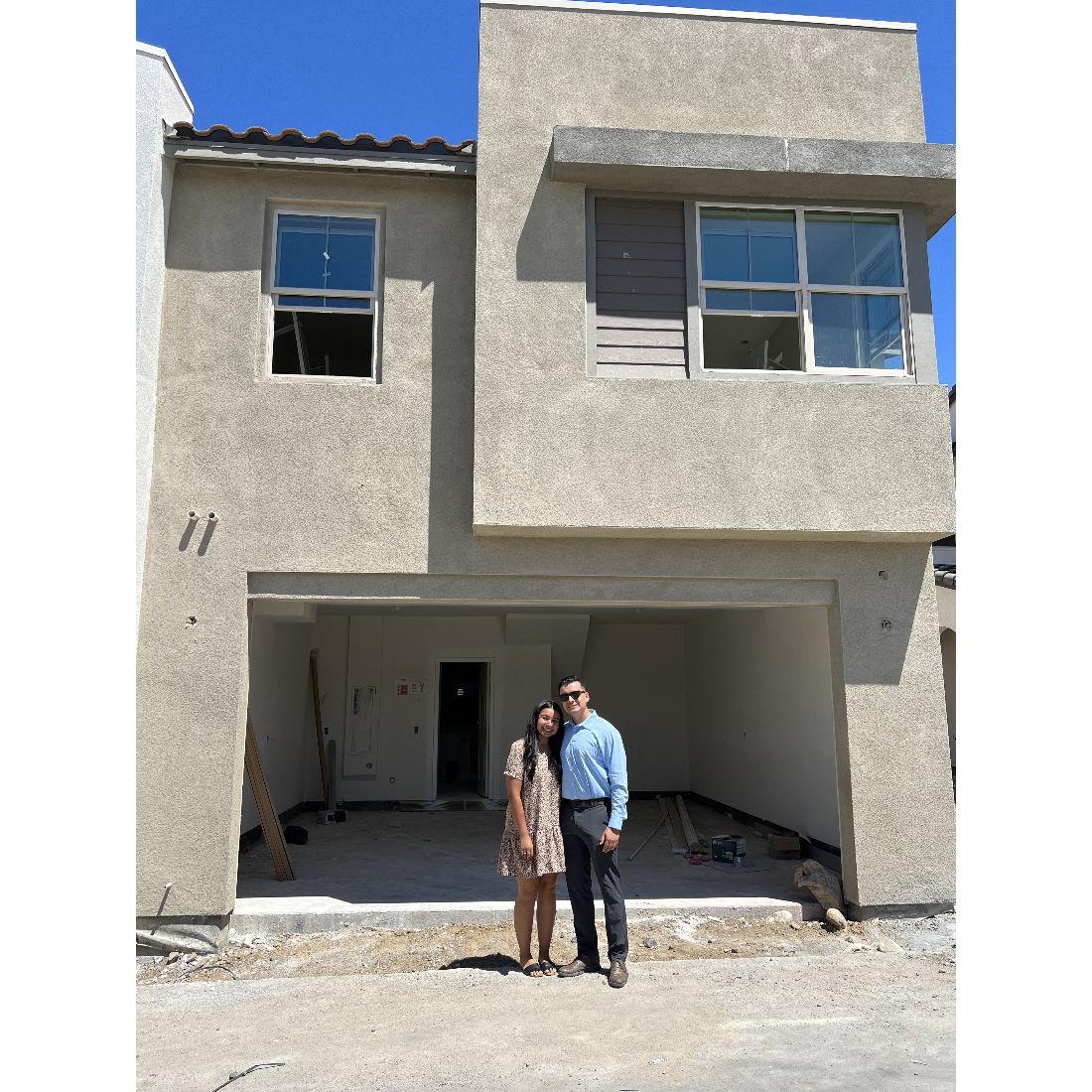 Purchasing our first home together! Officially moved-in September 2024