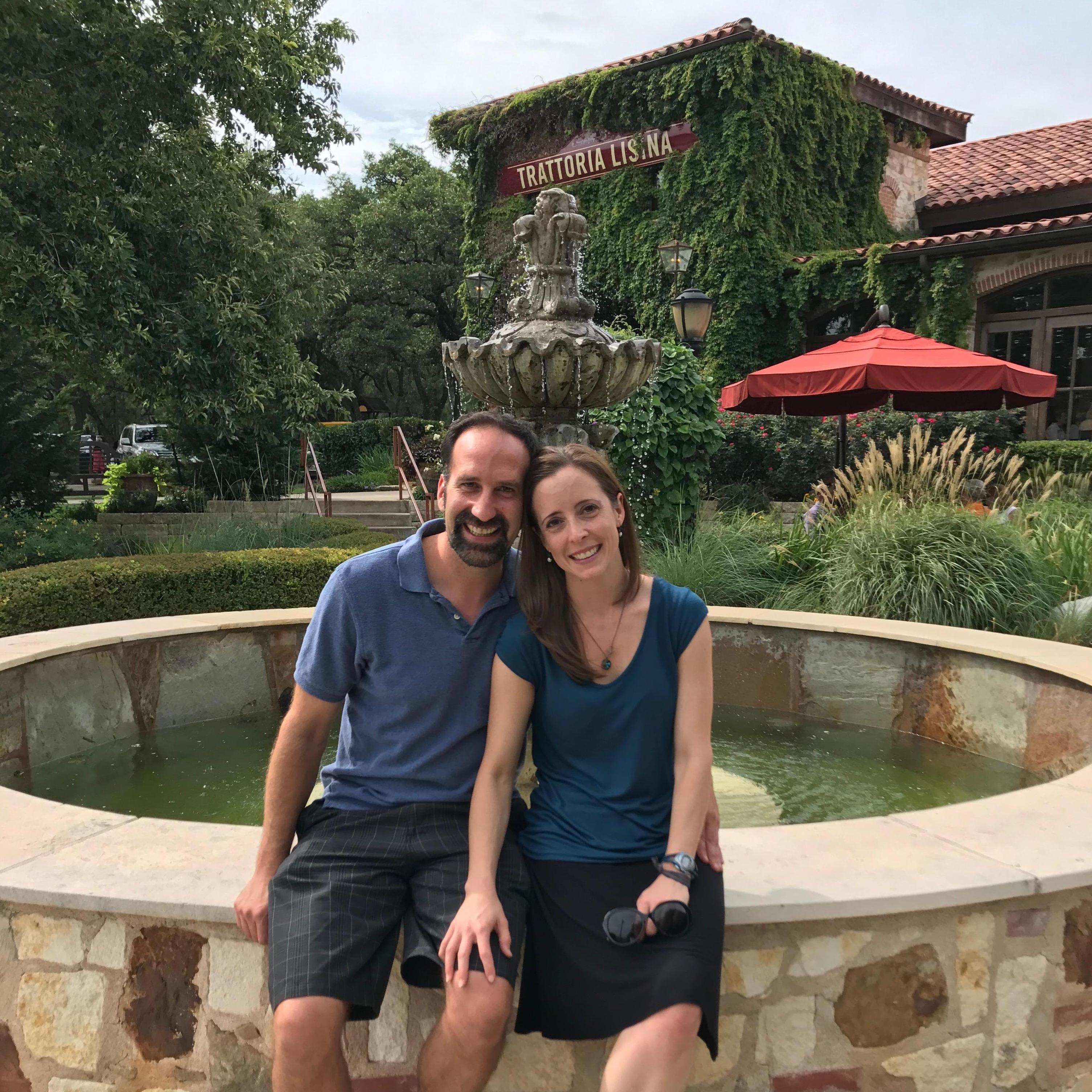 Some very nice strangers took this picture of us early on in our dating adventures and said, "This will be a great one for when you get married."