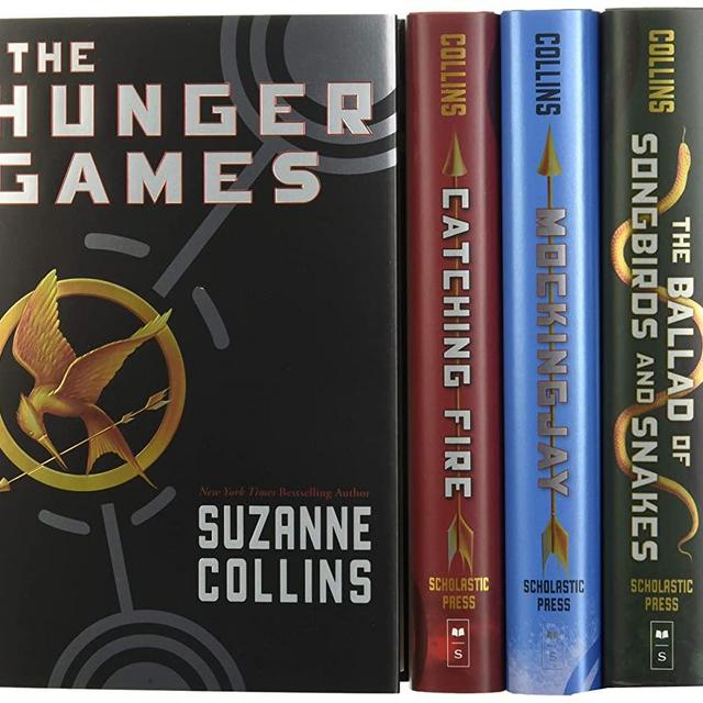 Hunger Games 4-book Hardcover Box Set (The Hunger Games, Catching Fire, Mockingjay, The Ballad of Songbirds and Snakes)