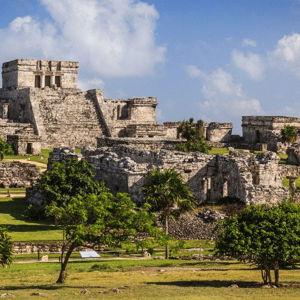 Exploring Tulum Ruins