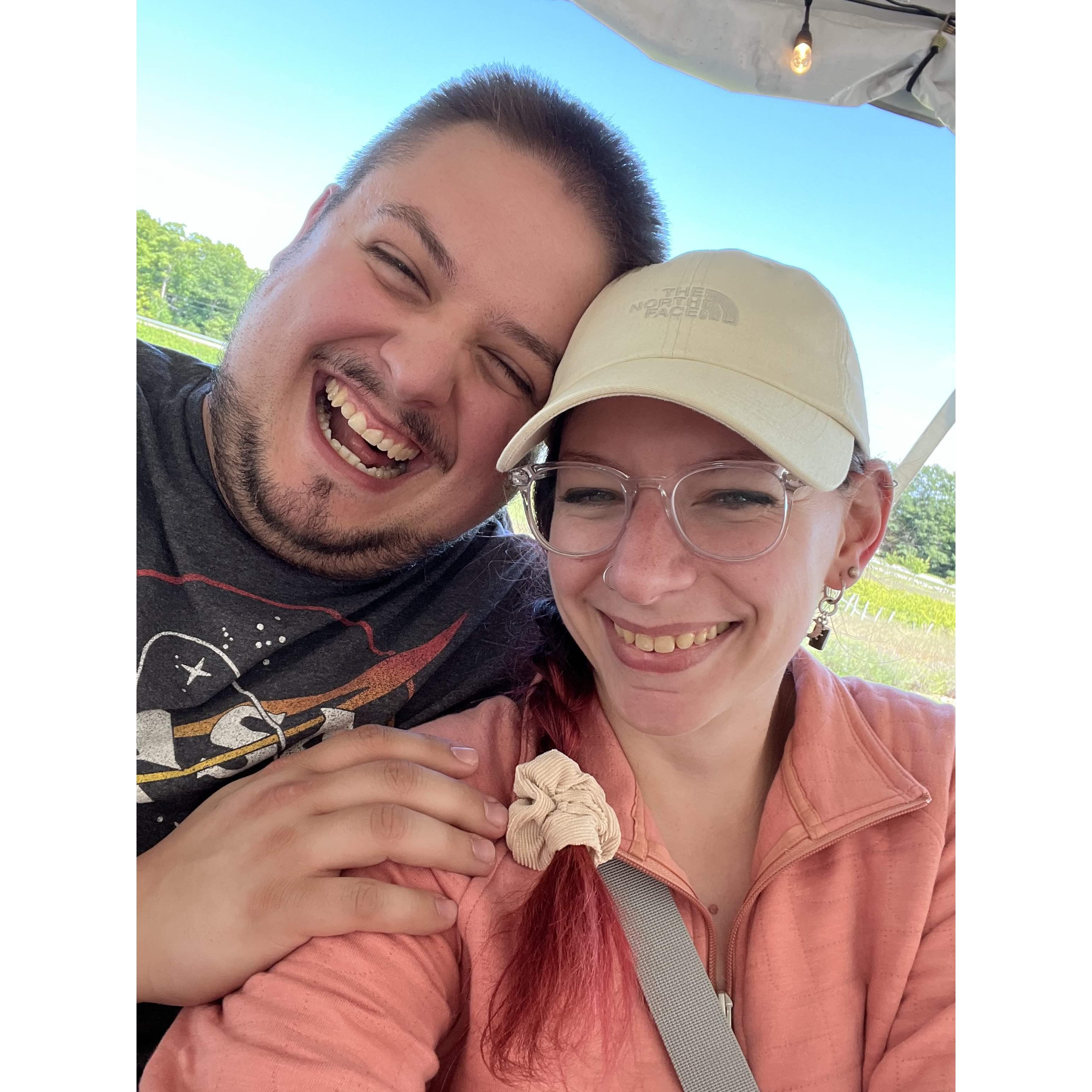 We love being together and adventuring