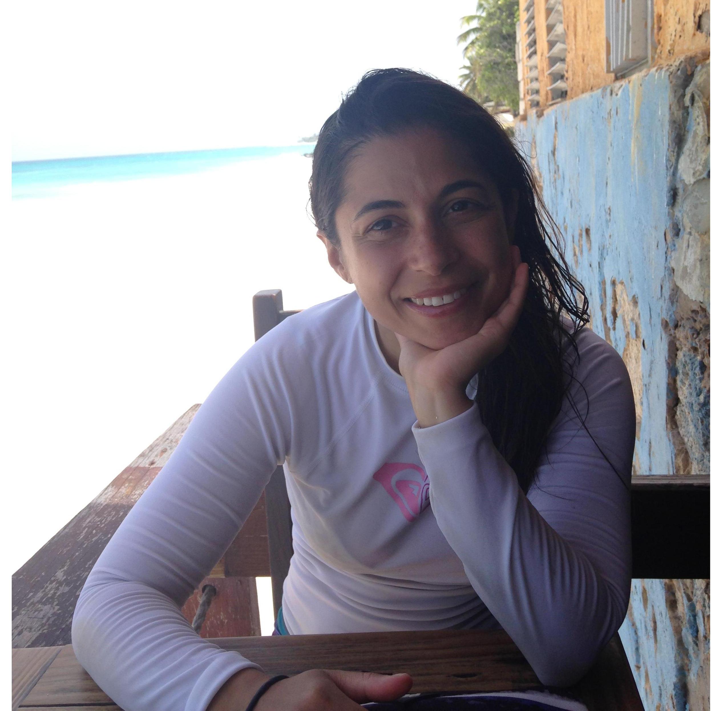 Our first surf trip to Barbados together, Penelope's favorite winter surf spot