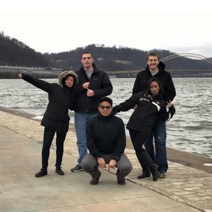 19 March 2017: Pittsburgh, PA, with Marco, Elysa and Tanner!