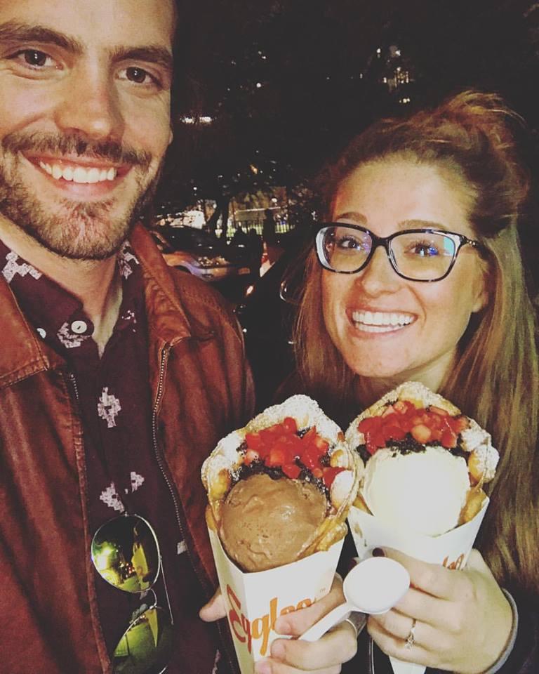 2016 - Discovering our favorite Ice Cream spot shortly after moving to NYC.