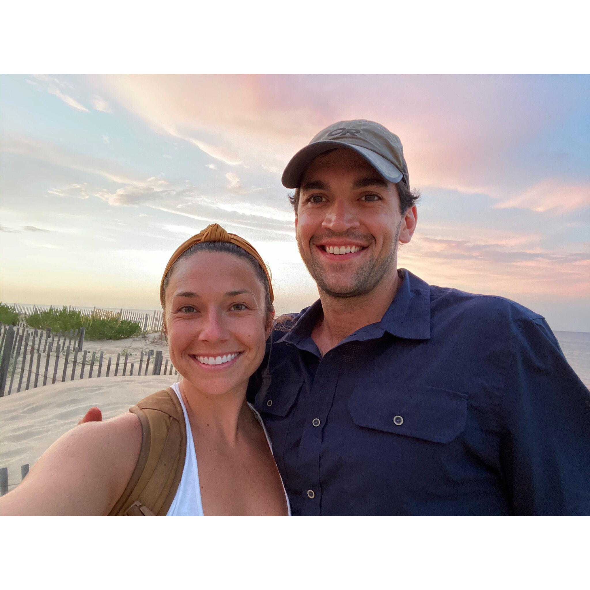 Beach vacation during COVID