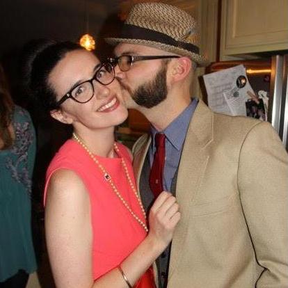 At our engagement partay