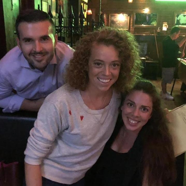 So from there on out it was all history, we went on our first date in NYC, which involved oysters (Alex hates fish)! We stepped it up a level on our second date when we got to meet famous comedians...