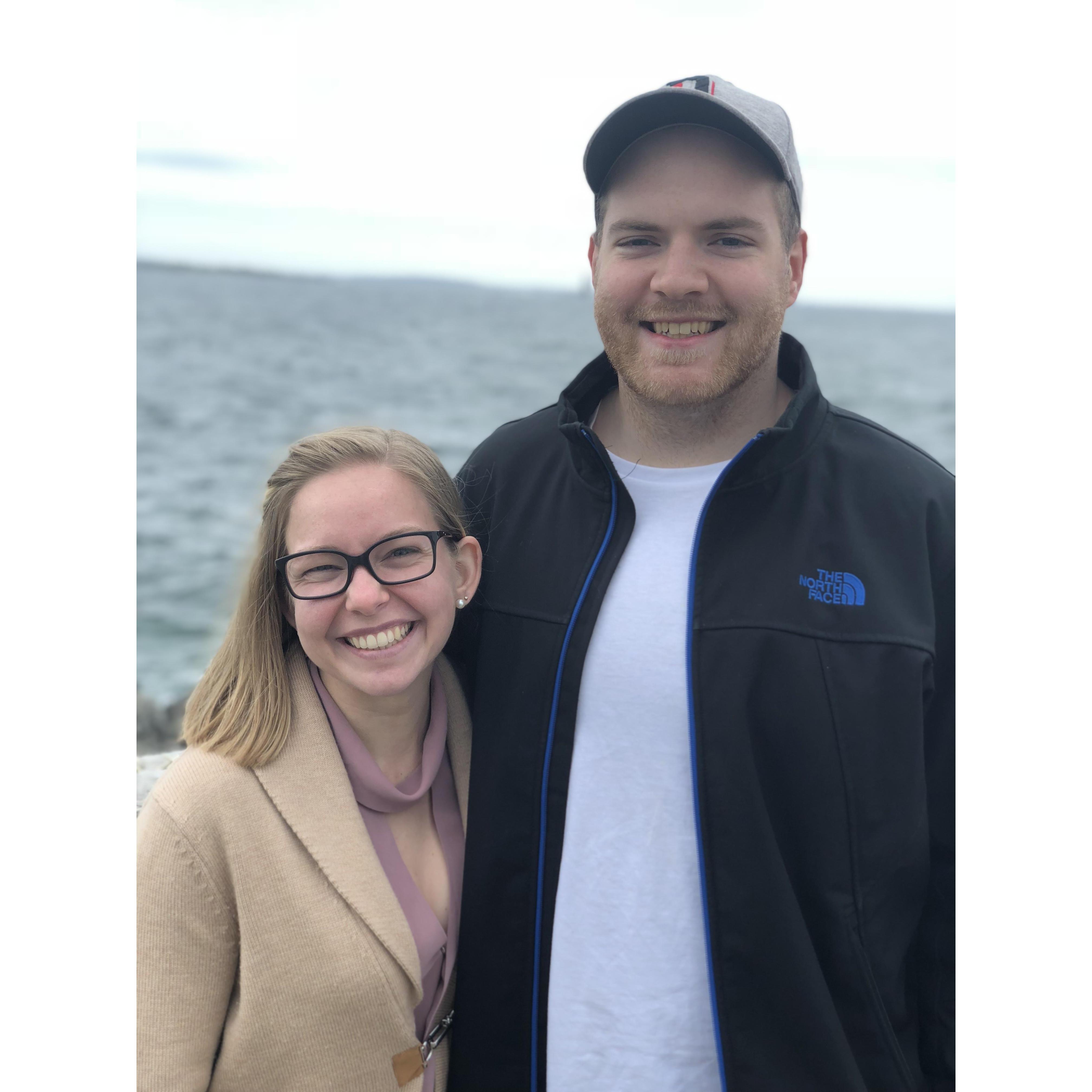 After a hectic first year of law school and Eric's promotion to lab manager at Dana Farber, we explored Portland, Maine to celebrate!