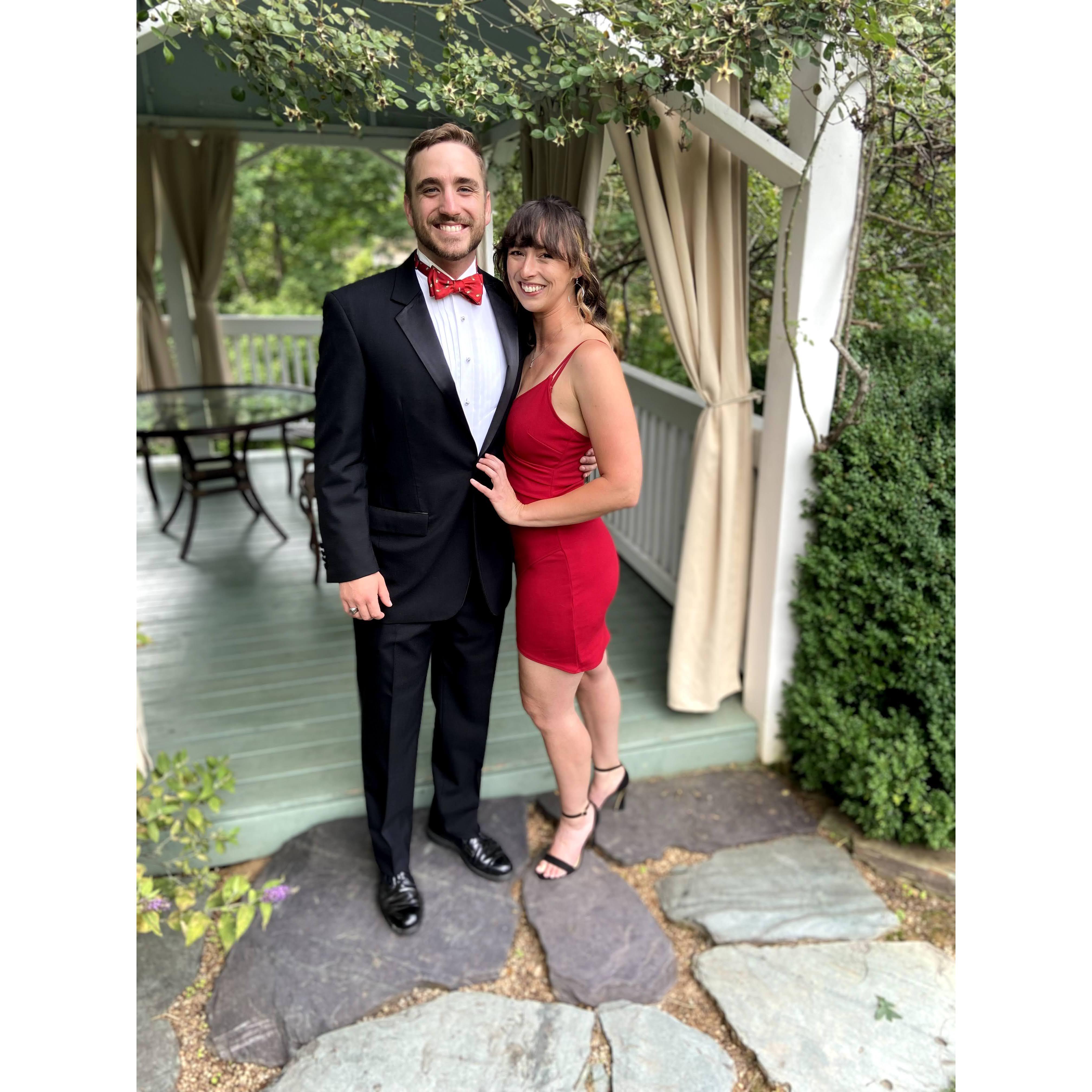 James & Caroline's wedding