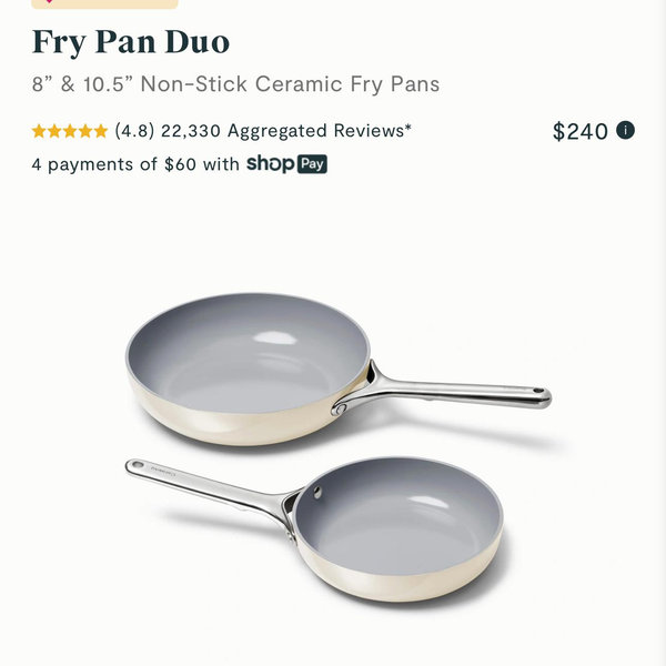 Fry Pan Duo