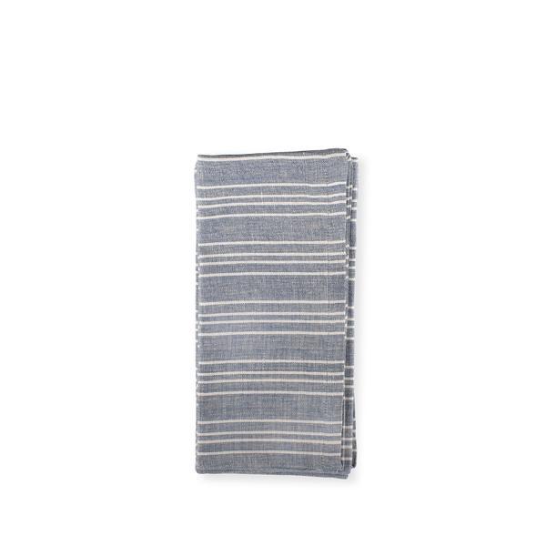 Heath Ceramics Cotton Linen Ticking Stripe Napkins (Set of 4)