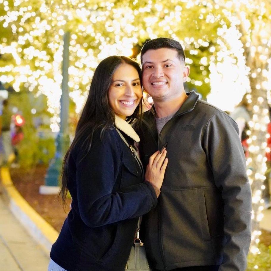 We love exploring downtown, our special place where we got engaged!