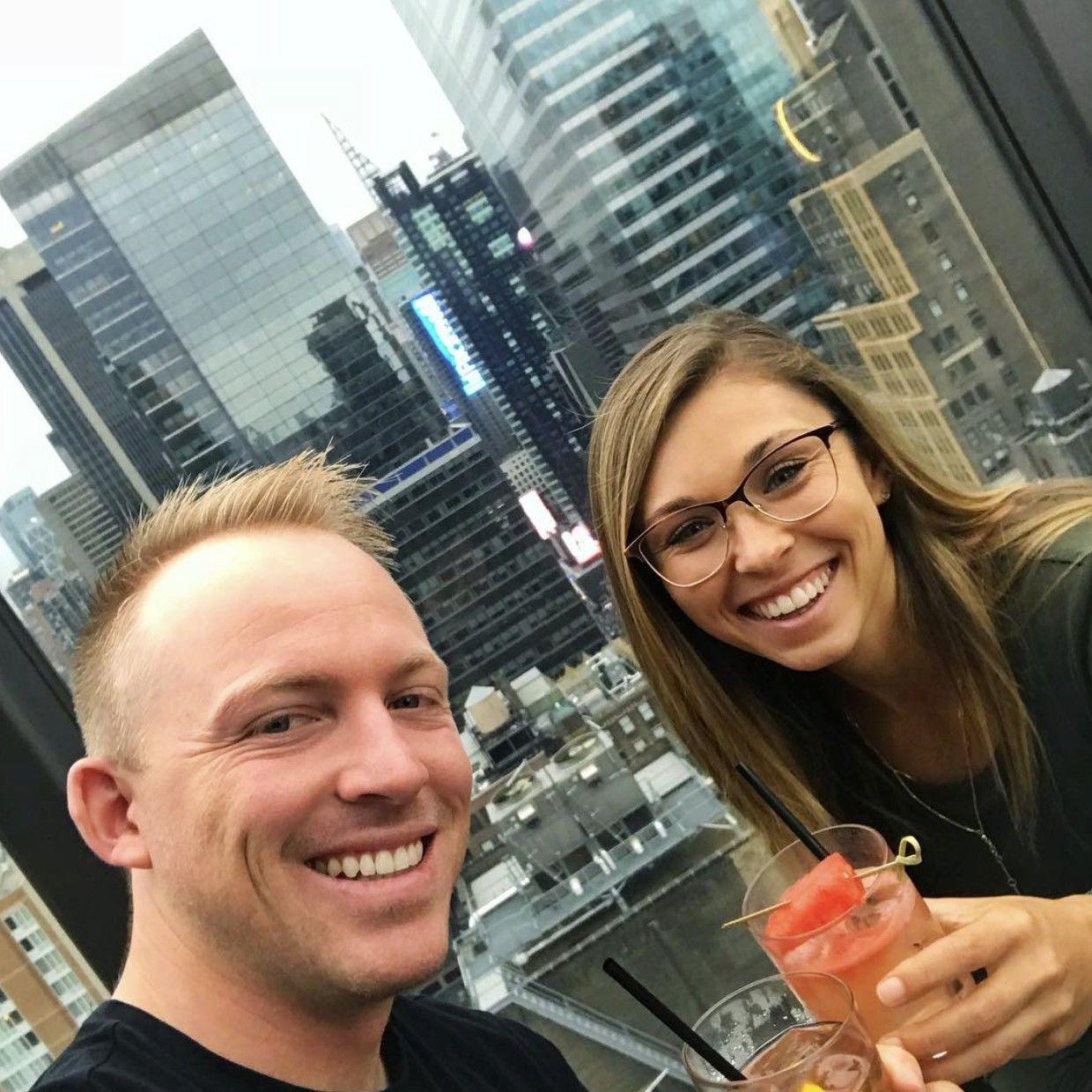 Rooftop drinks in NYC