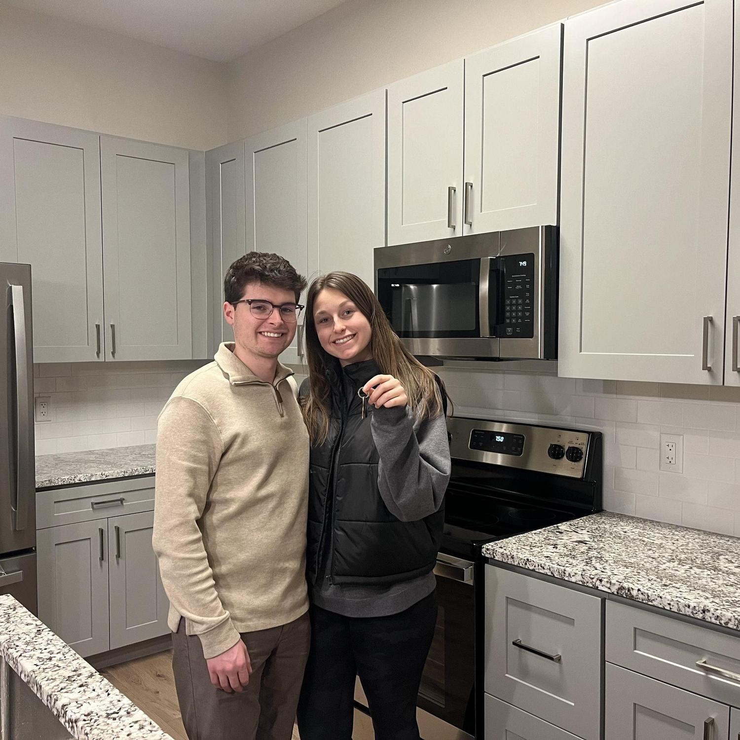 Our 1st apartment together!