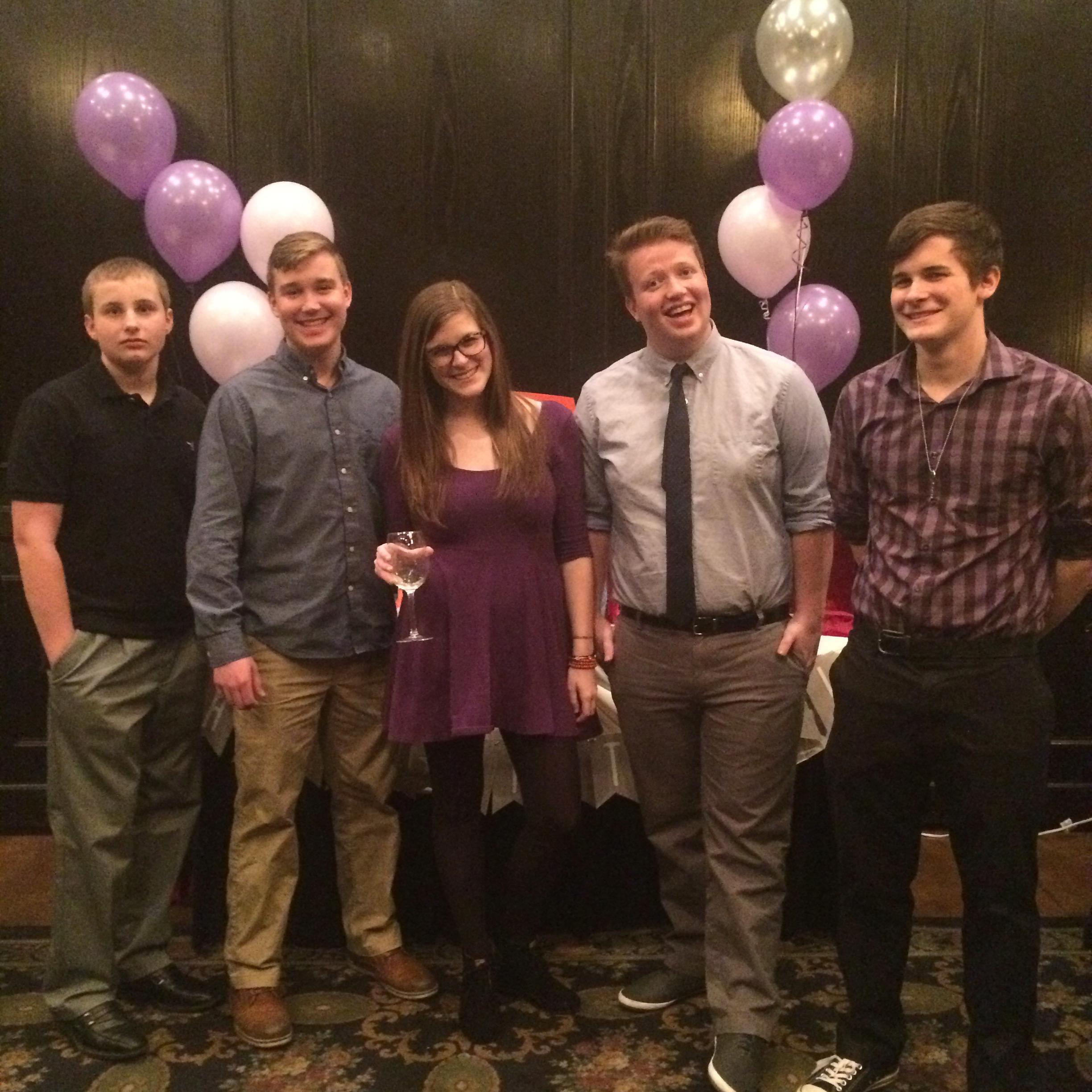 Maria's birthday party (March 2015)