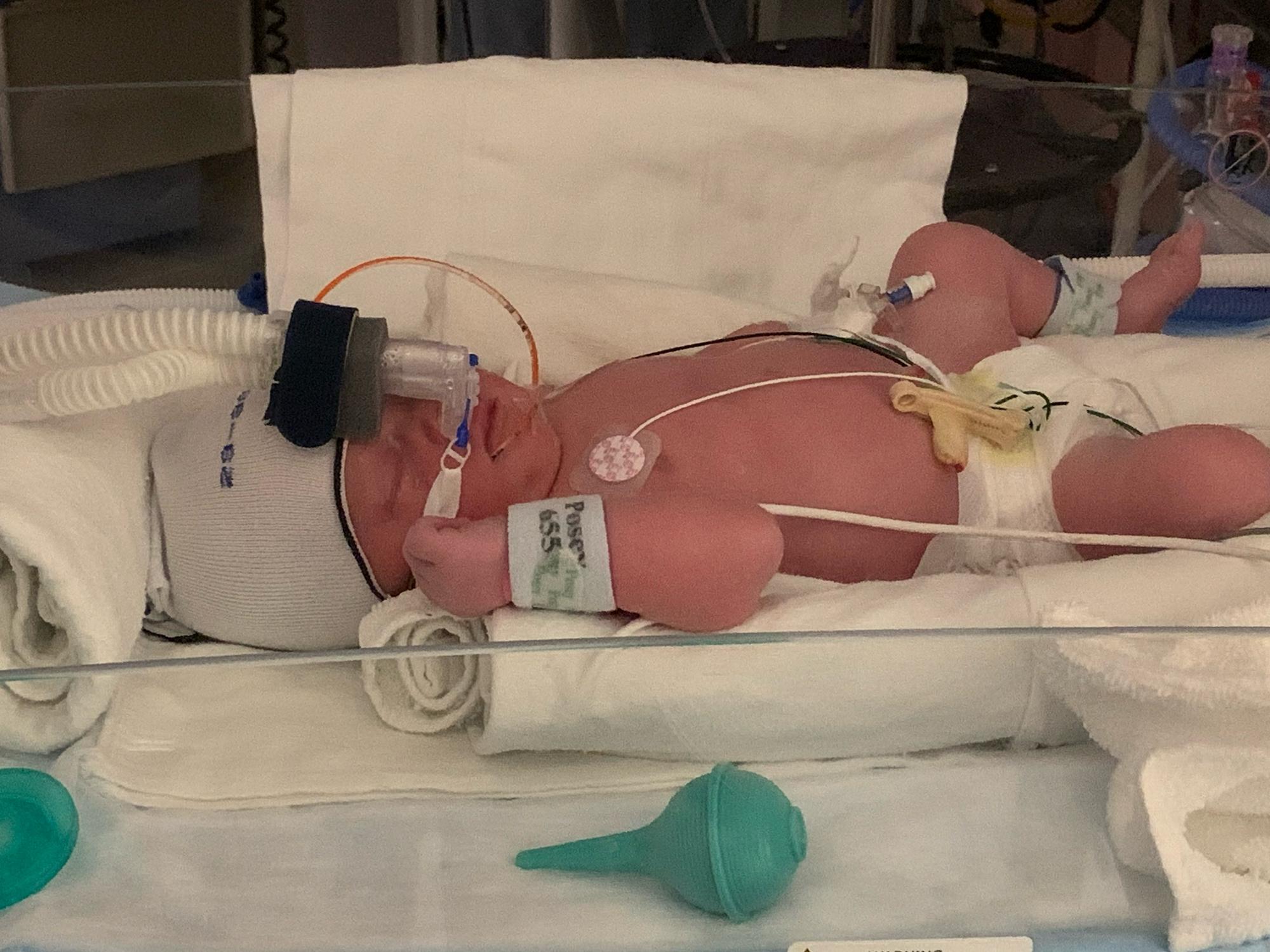 Our first picture of Laycie! ❤️