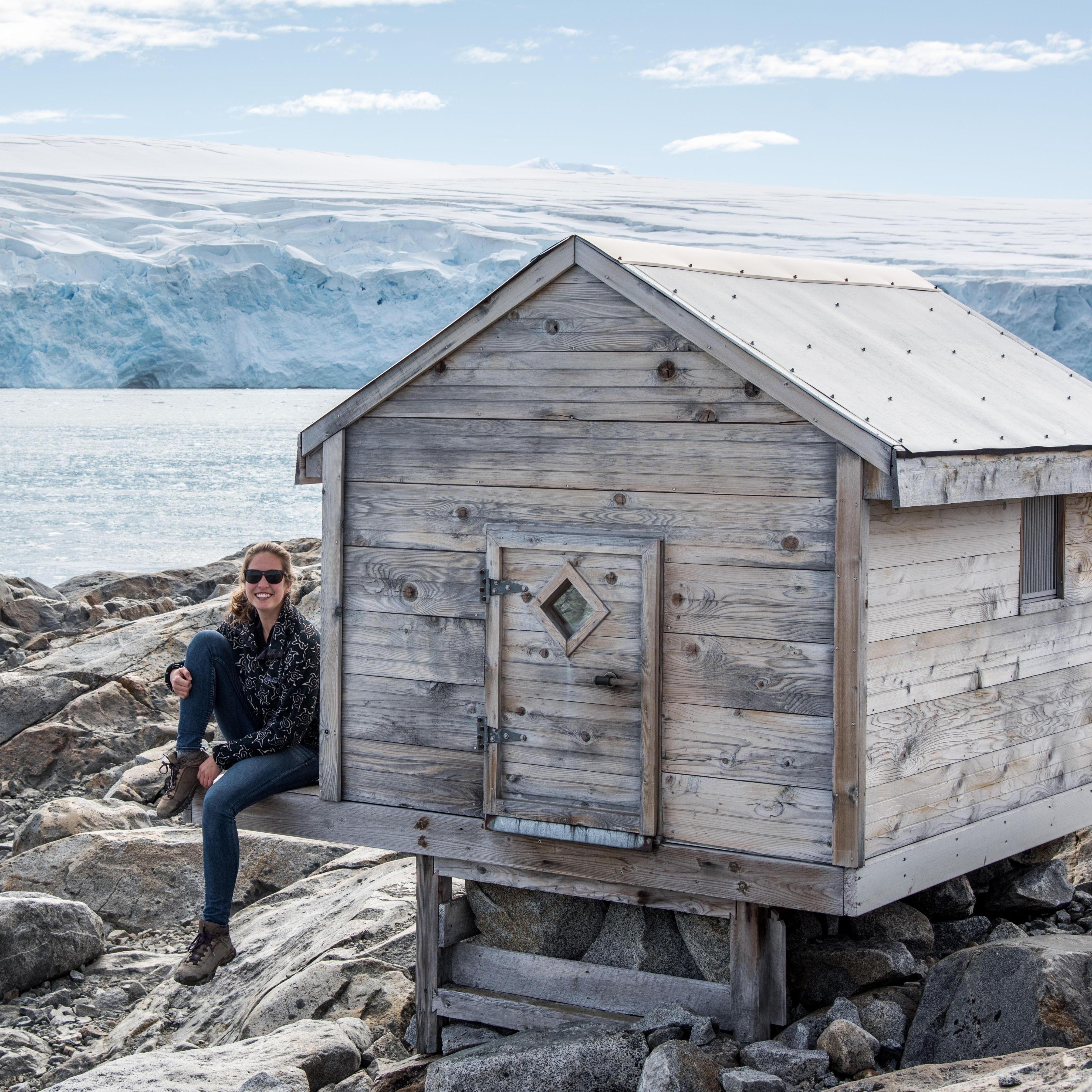 The Palmer Station rec hut, Feb. 2020