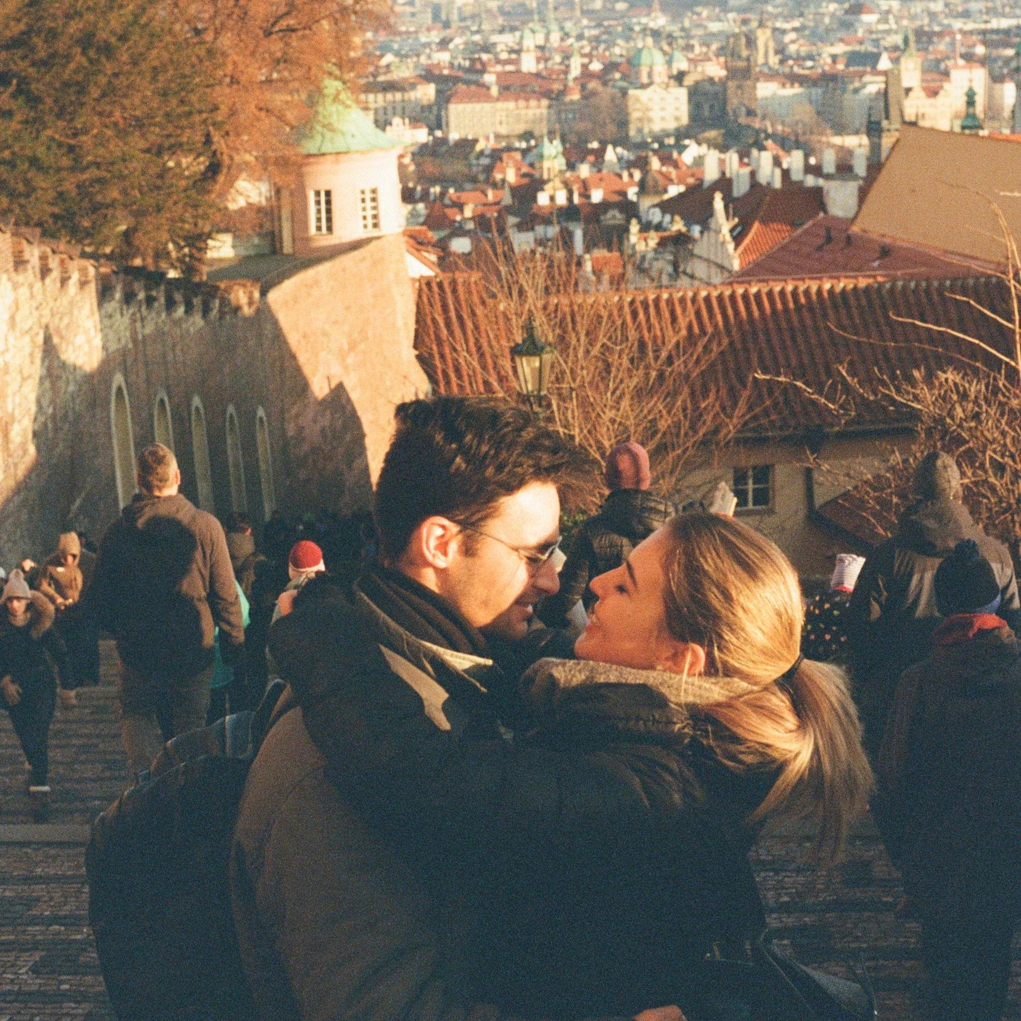 Visiting the prague castle with Jana and Wadda