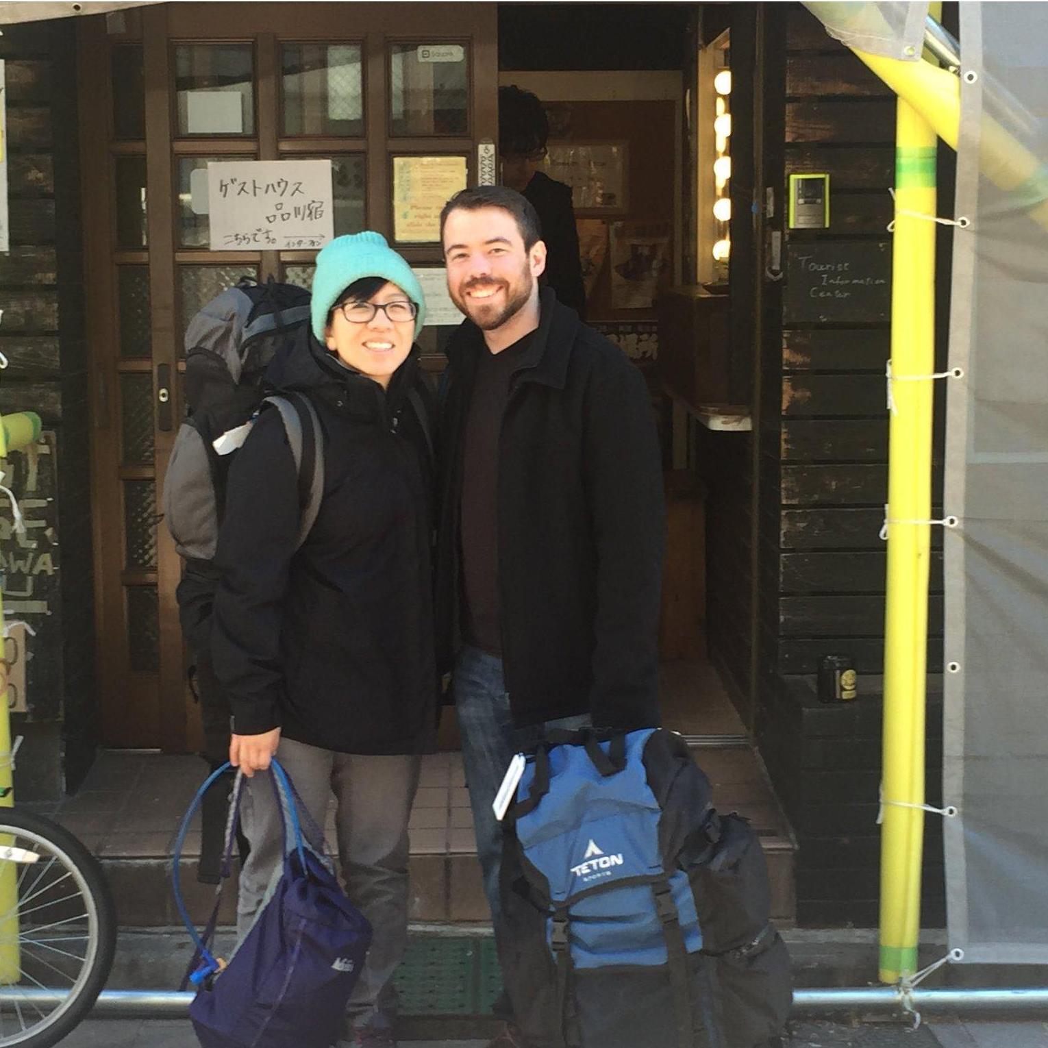 Our first stop in Tokyo, Japan.