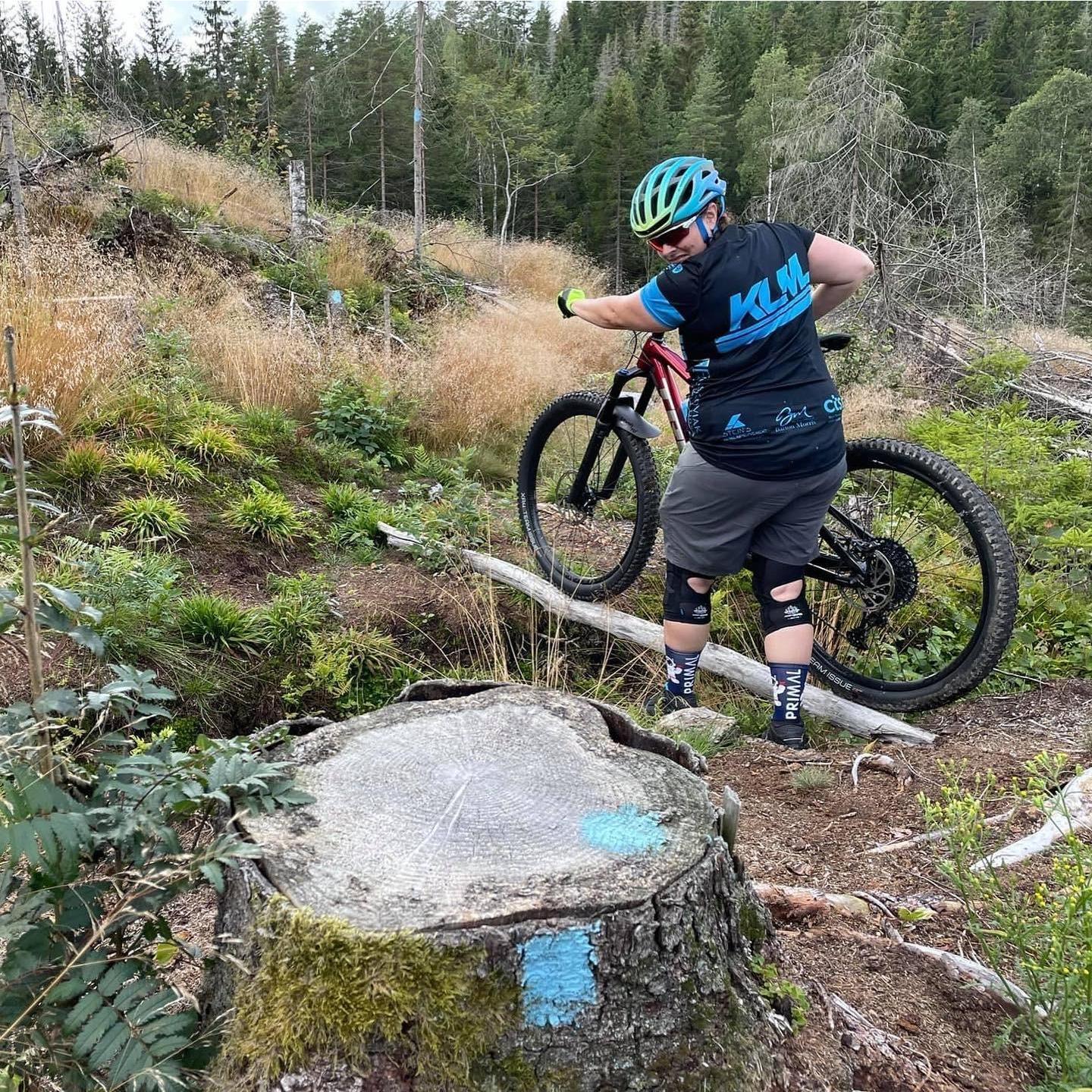 Our second mis-adventure on the mountain bikes!