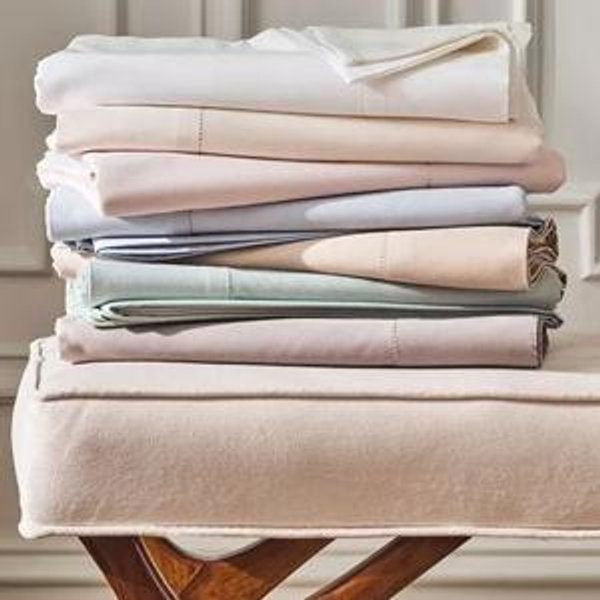Hudson Park Collection 680TC Supima Sateen Sheets - Exclusive - Queen, Opaline