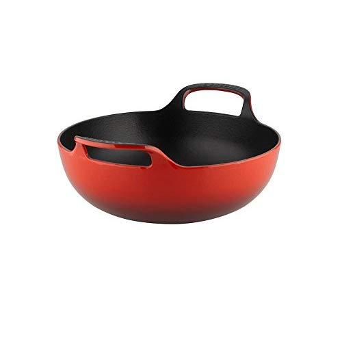 Le Creuset L2042-2467 Enameled Cast Iron 3 quart Balti Dish, Cerise